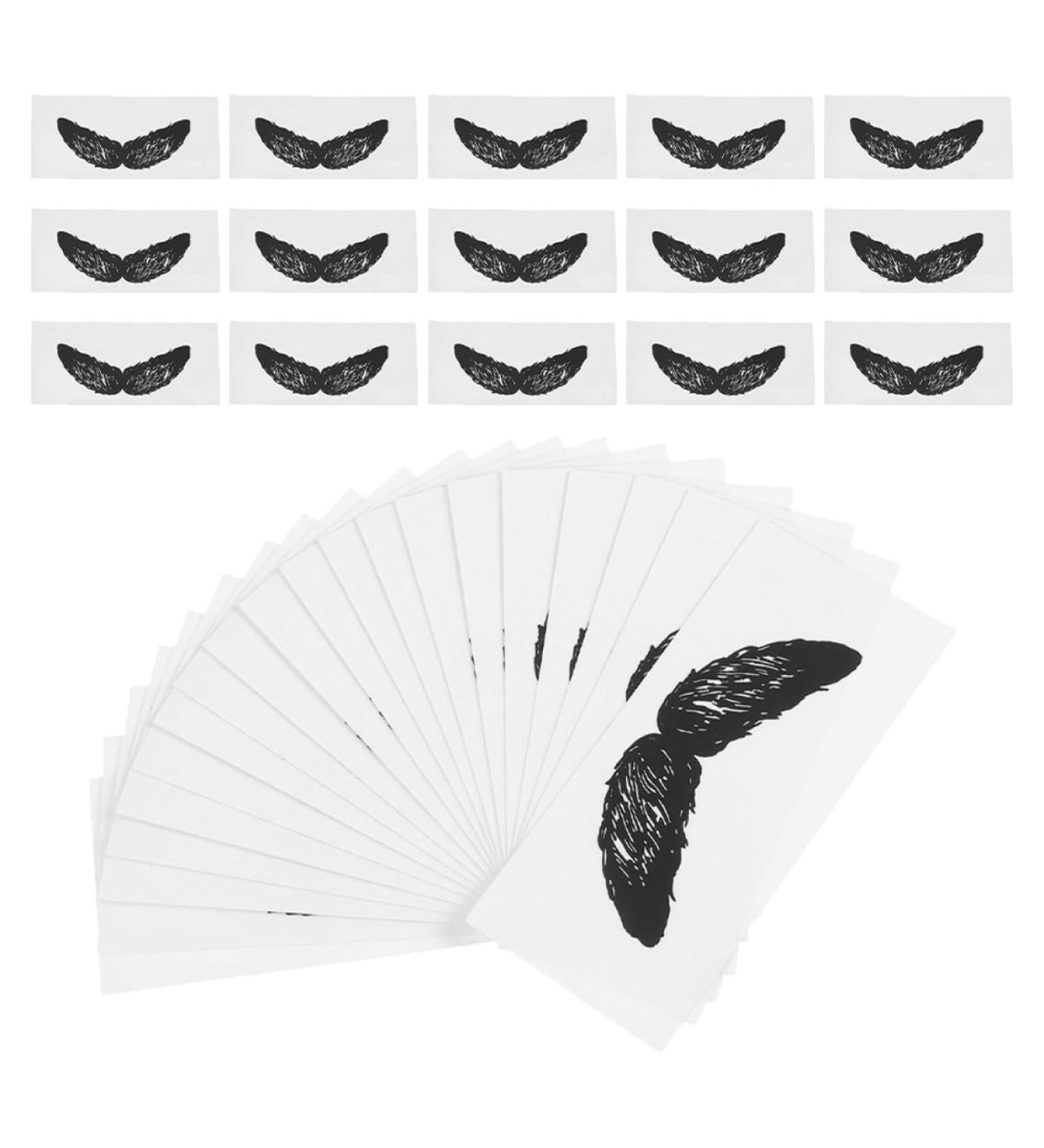 100Pcs Autocollants pour Barbe Protection Moustache 11X5Cm en PP pour pilation Nez Soins Visage DIY D coration - Buy Online on GoSupps.com