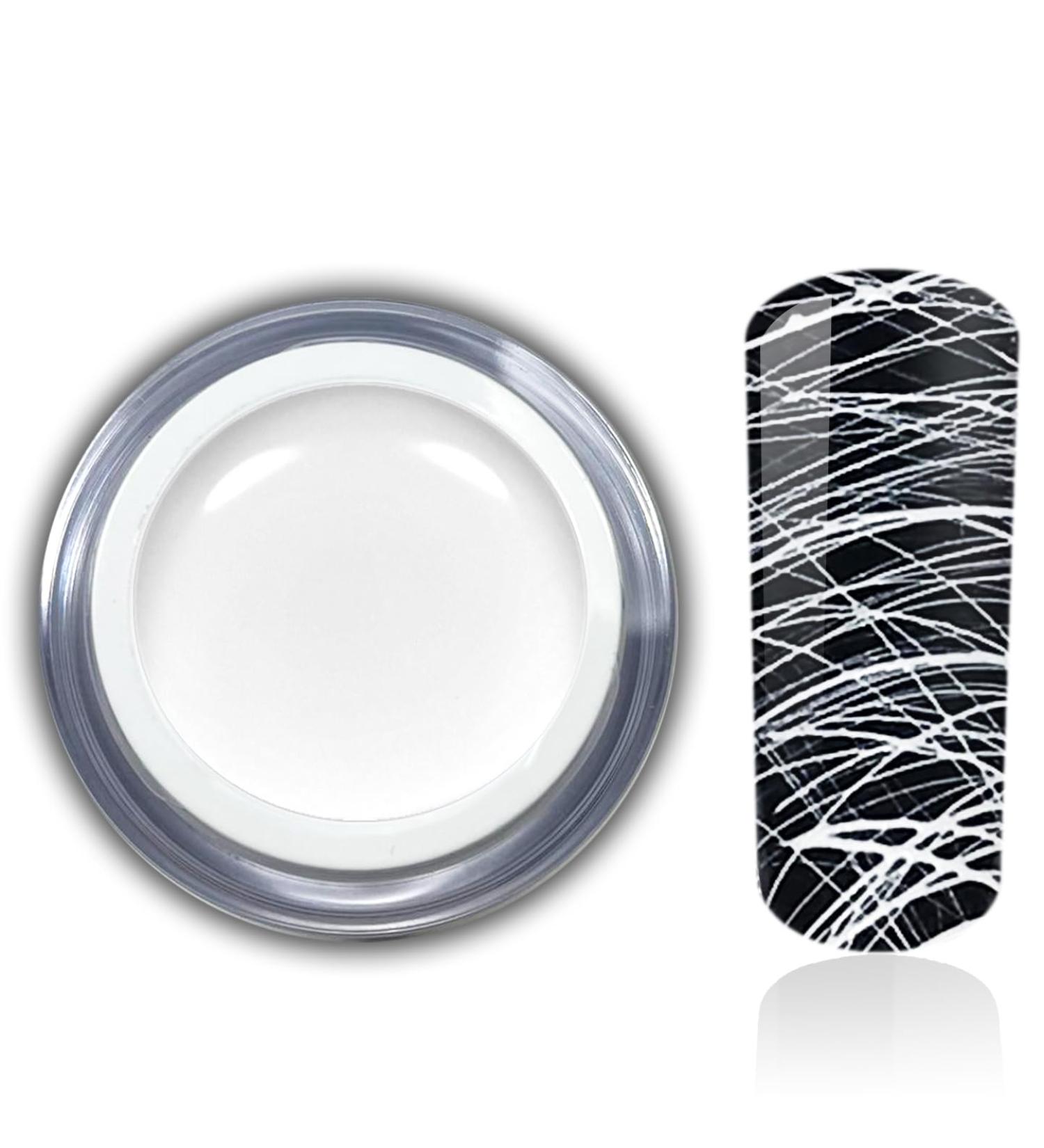 5ml Spider-Line Gel | White Line Gel Color for Nail Art | Premium Gel Nail Thread - Buy Online on GoSupps.com