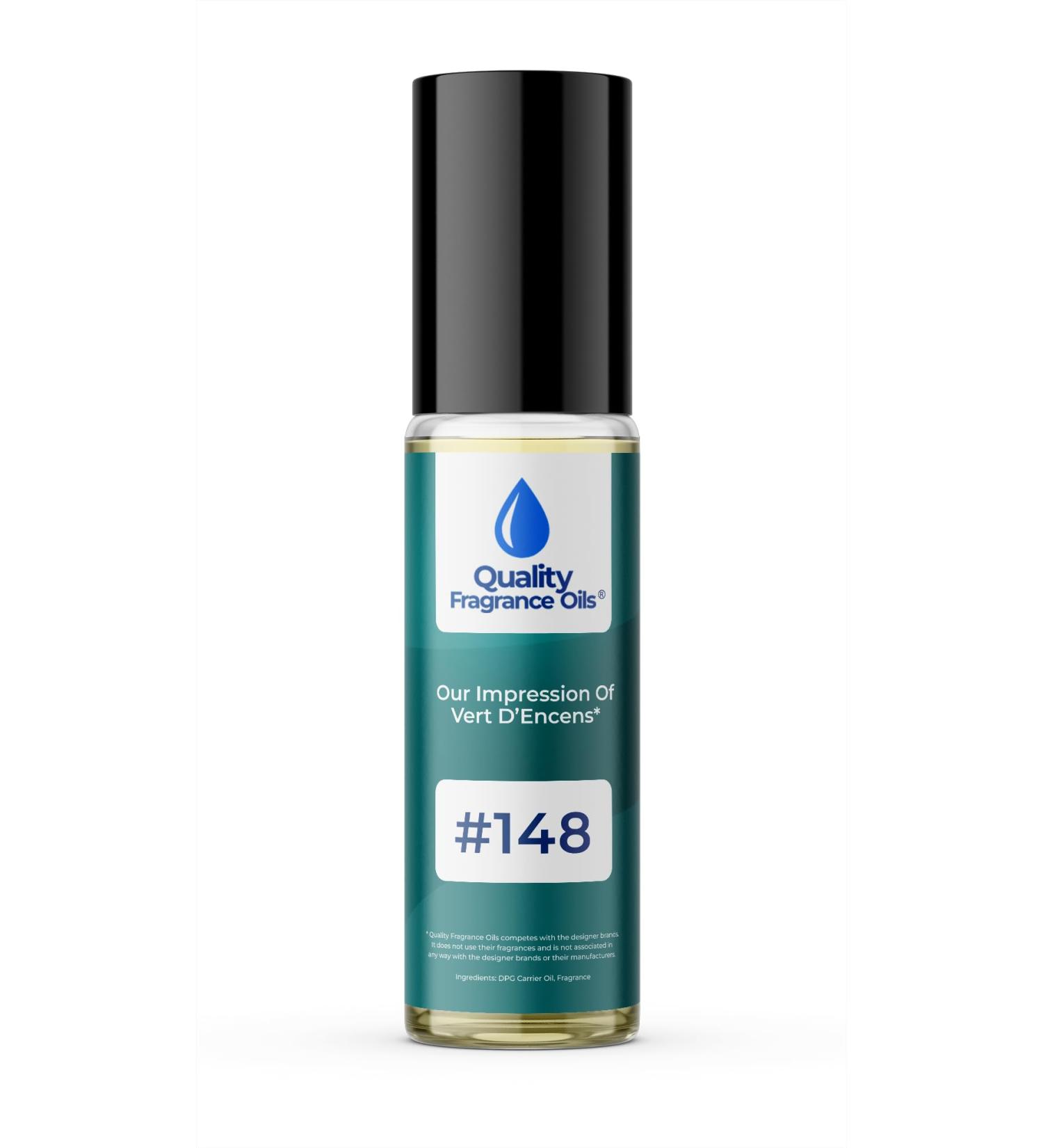 Quality Fragrance Oils' Impression #148 Inspired by Vert De Encens (10ml Roll On) Vert De Encens Impression #148 0.34 Fl Oz (Pack of 1) - Buy Online on GoSupps.com