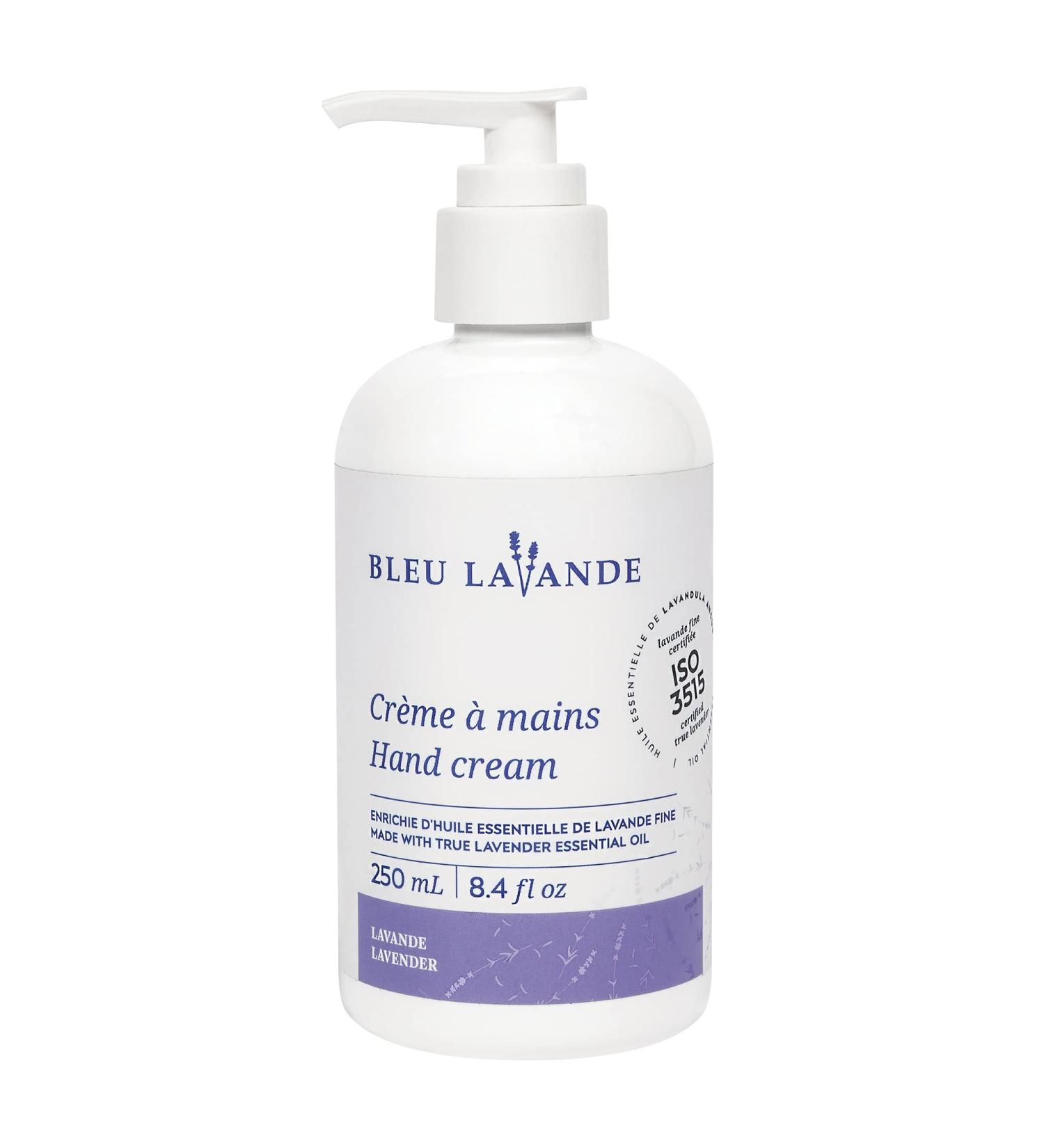 Buy Bleu Lavande Natural Lavender Hand Cream - 100% Pure Lavender Essential Oil Non-Greasy Vegan & Cruelty-Free - Soothing Moisturizer 8.4 Fl Oz - Buy Online on GoSupps.com
