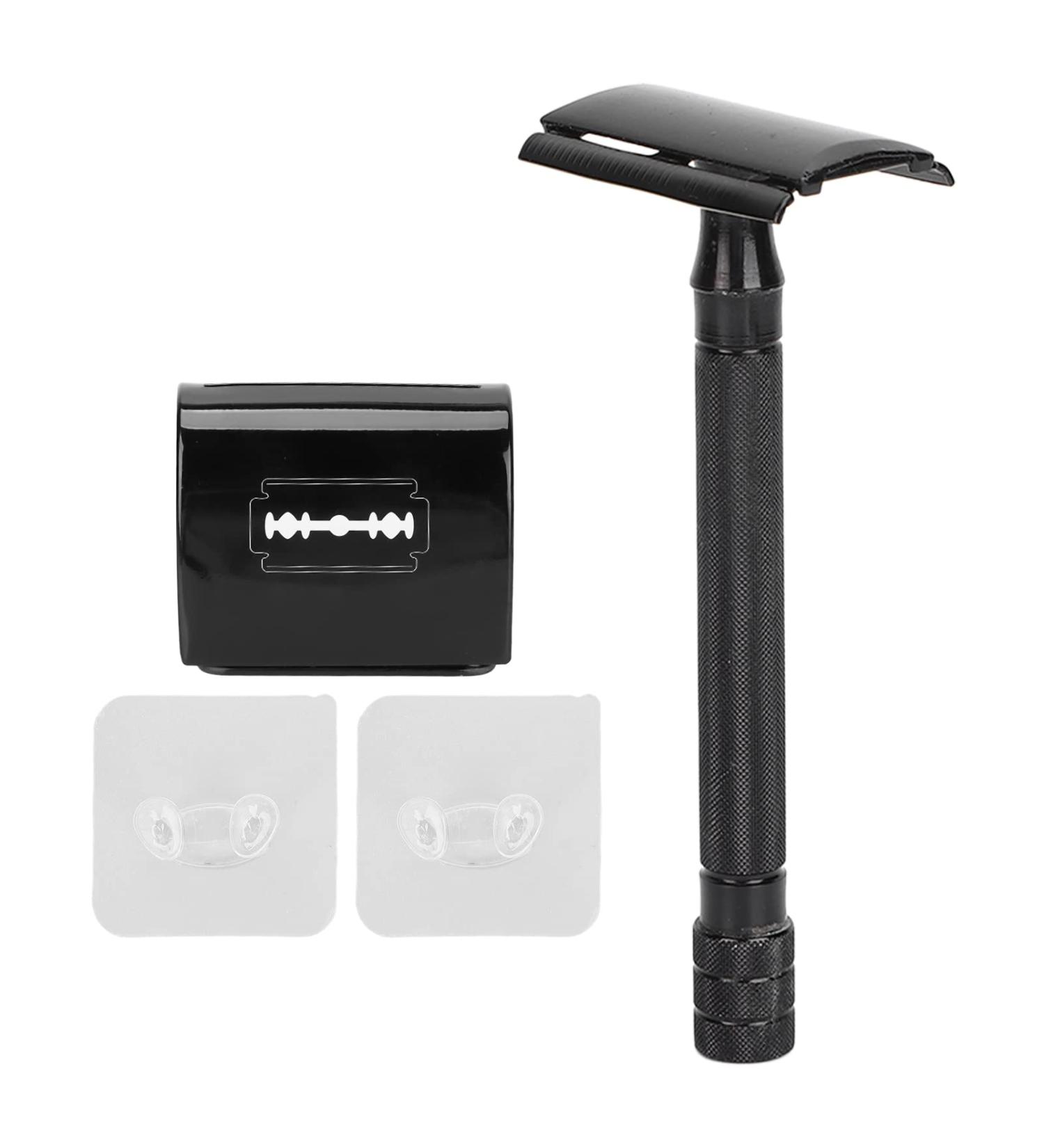 Double Edge Safety Razor - Precision Shaving Comfortable Grip & Durable Design for Daily Beard Care - Buy Online on GoSupps.com