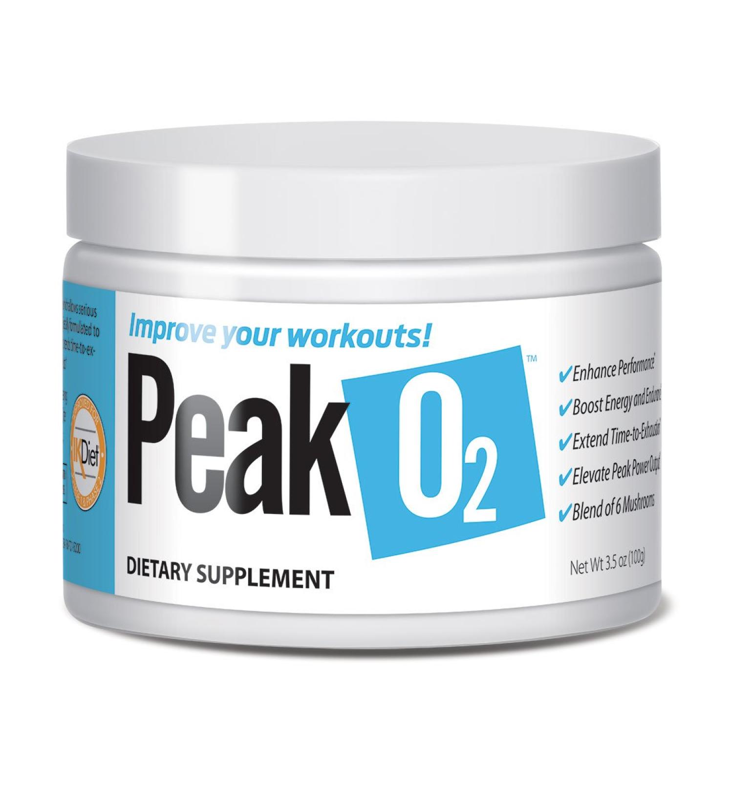 Julian Bakery PeakO2 3.5 oz | Premium Organic Performance Enhancer - Buy Online on GoSupps.com