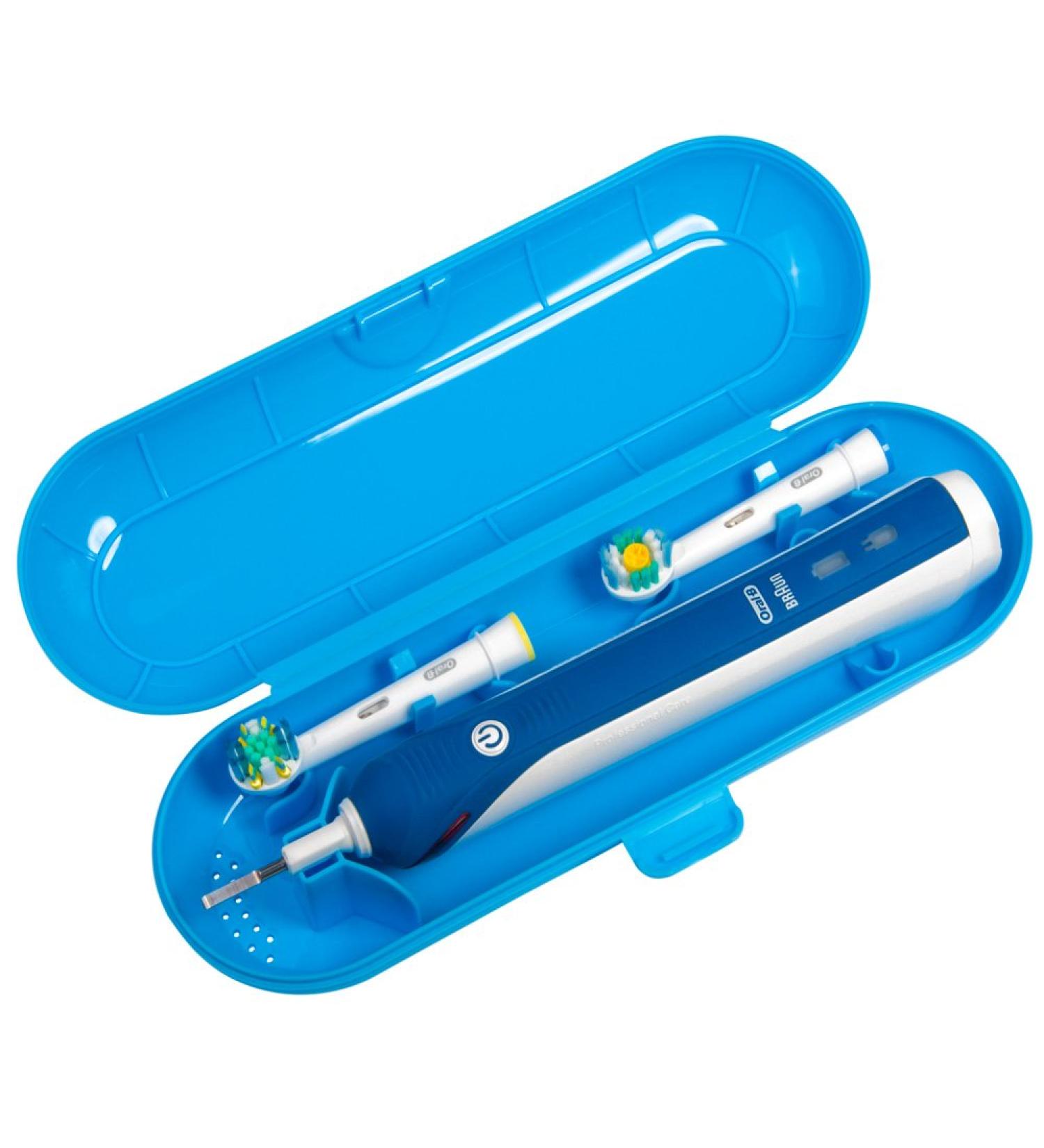 Portable Blue Plastic Travel Case for Oral-B Pro Series Electric Toothbrush - Nincha - Buy Online on GoSupps.com