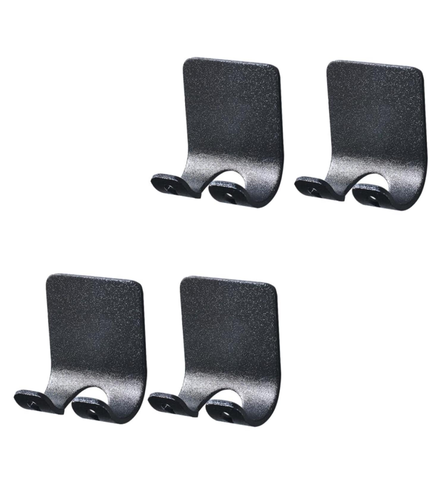 Osaladi 4-Piece Wall Bracket Hooks - Space Aluminum Razor Holder & Clothes Rack - DIY Bathroom & Cabinet Storage Solution - Buy Online on GoSupps.com