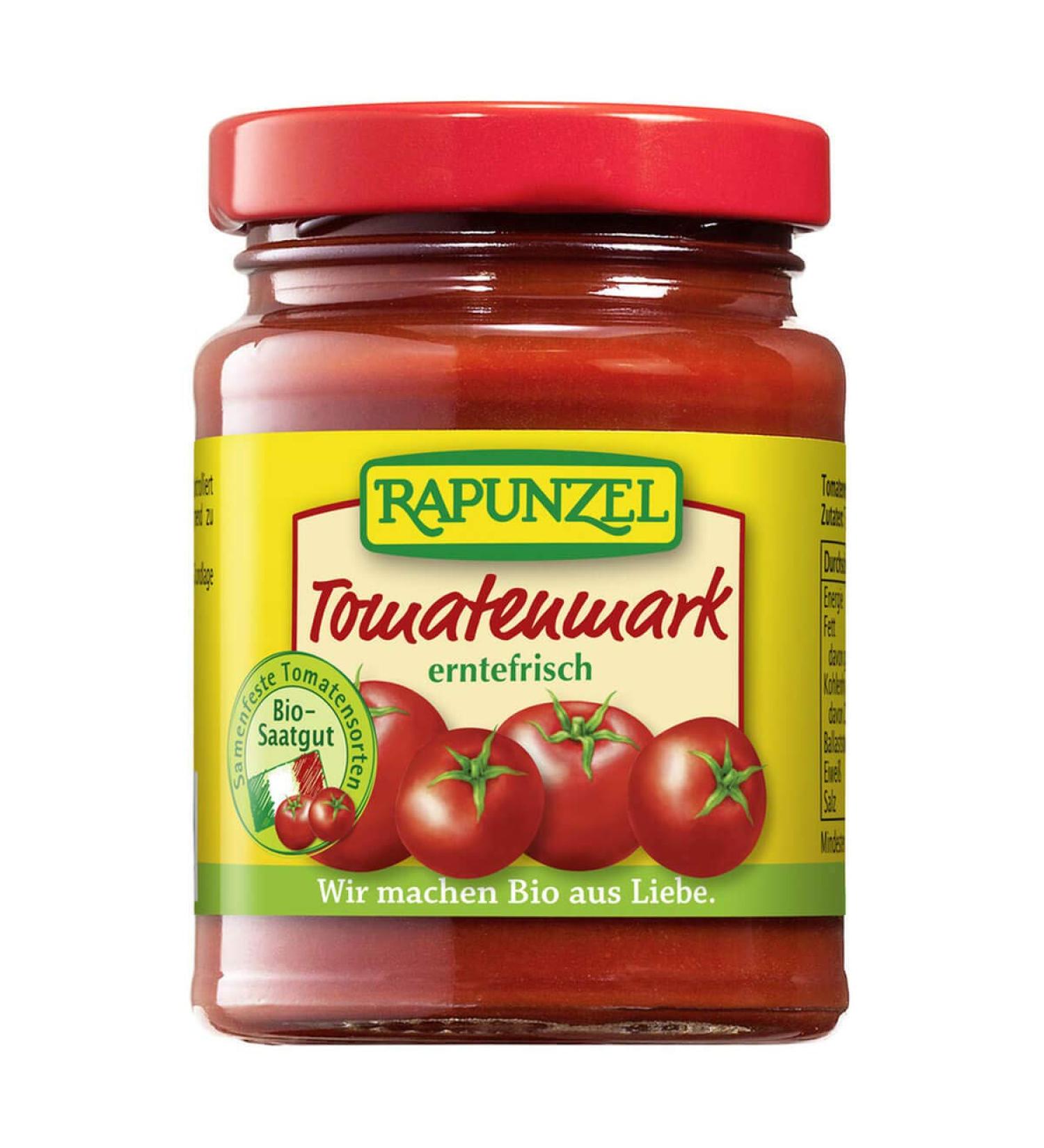 Rapunzel Naturkost Rapunzel - Tomato brand 22% dry weight - 100g - Pack of 12