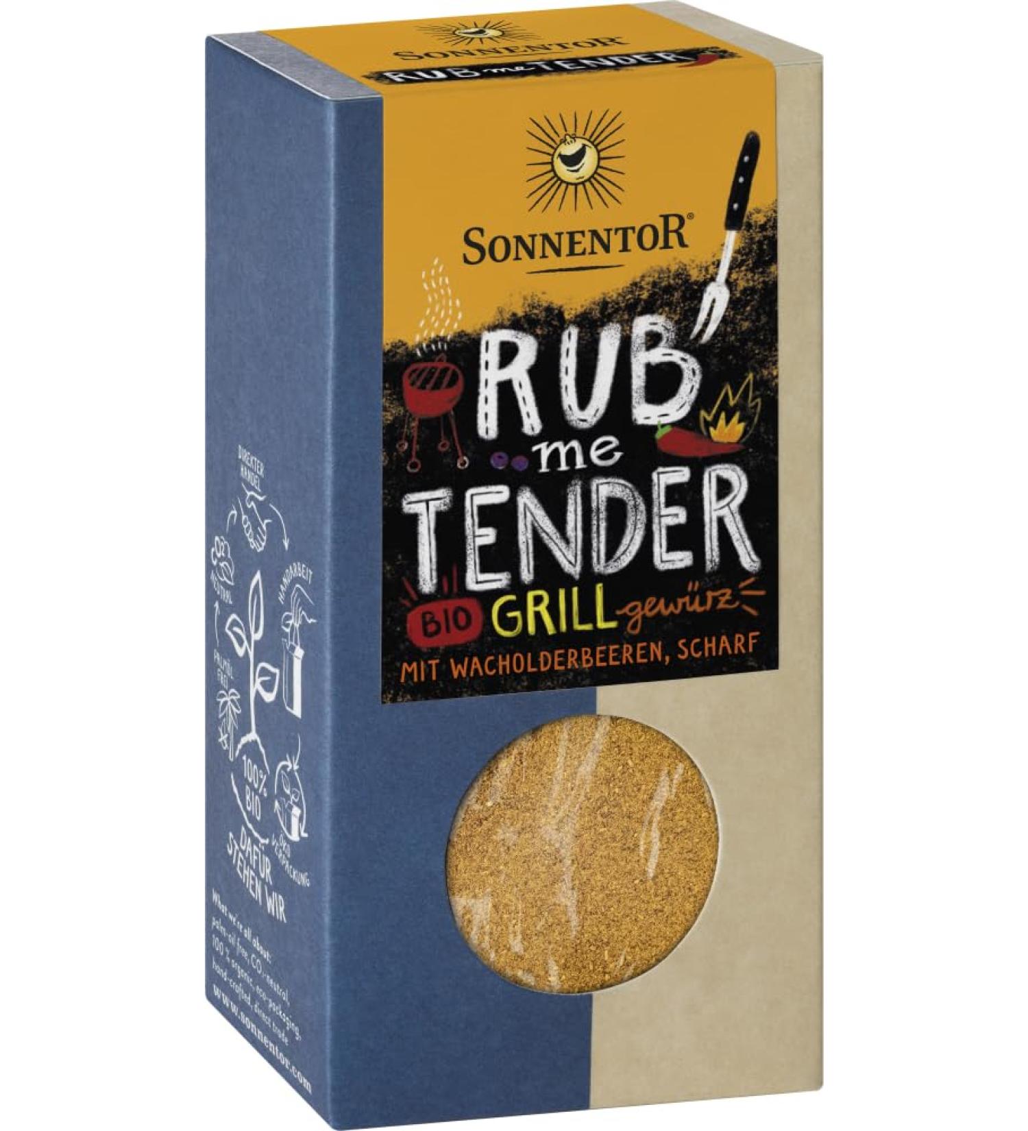 Sonnentor Bio Rub me Tender grill seasoning 6 x 60 gr