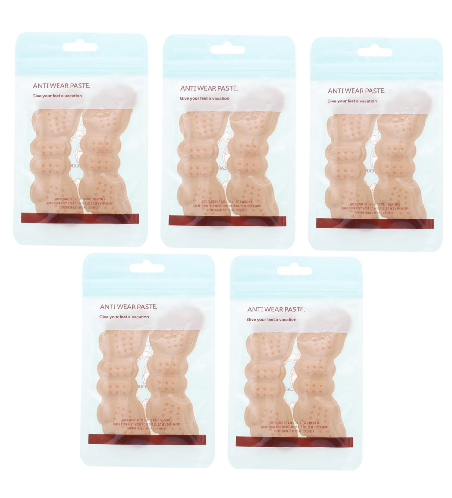 Shop NOLITOY 5 Pairs Heel Stickers - Wear-Resistant Heel Protectors & Cushion Inserts for Ultimate Comfort | International Shipping Available - Buy Online on GoSupps.com