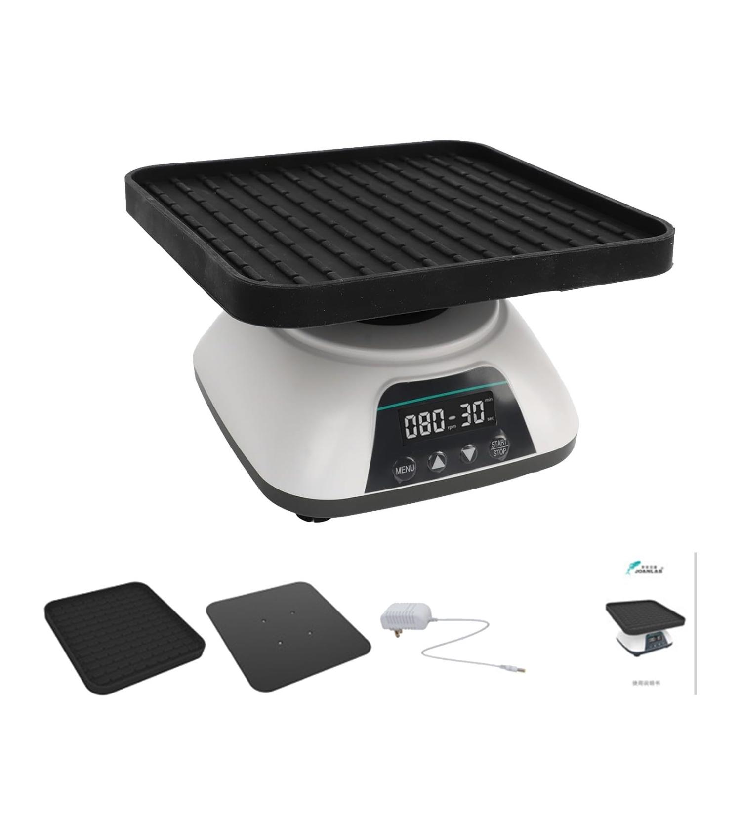 HHCCTEO 3D Shell Mixer - Digital Adjustable Rotator Shaker for Precise Mixing | Time Control 1min-8hrs RPM 10-80 | Ideal for Laboratory & Industrial Use - Buy Online on GoSupps.com