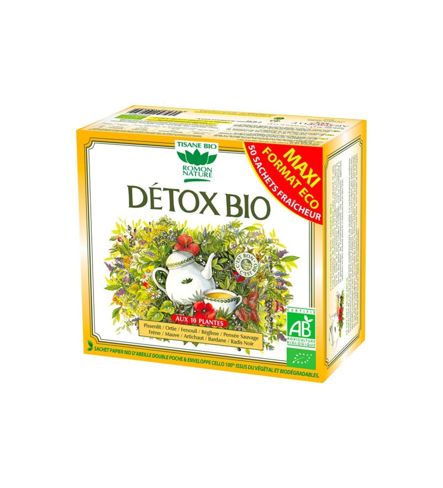 ROMON NATURE ROMON NATURE / PLANTASIA - DETOX NATURE FORMAT ECO 50 SACHETS 80G