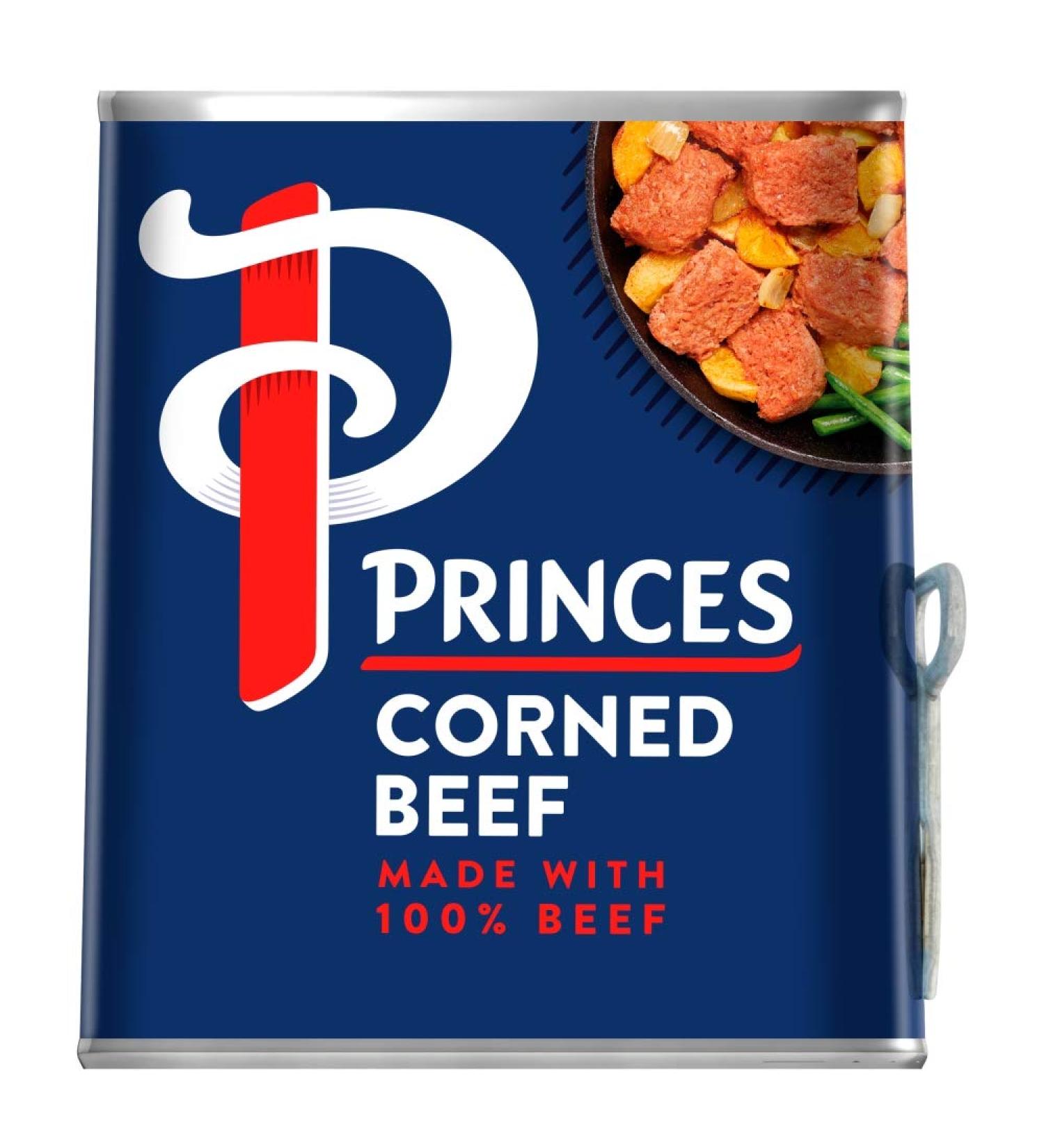 Princes Corned Beef 340g - Quality Canned Meat for Delicious Meals - Buy Online on GoSupps.com