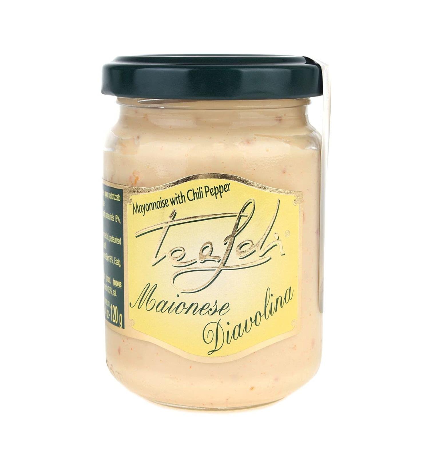 Buy Tealdi Mayonnaise Diavolina with Chili - Authentic Italian Flavor (120g) | International Shipping - Buy Online on GoSupps.com
