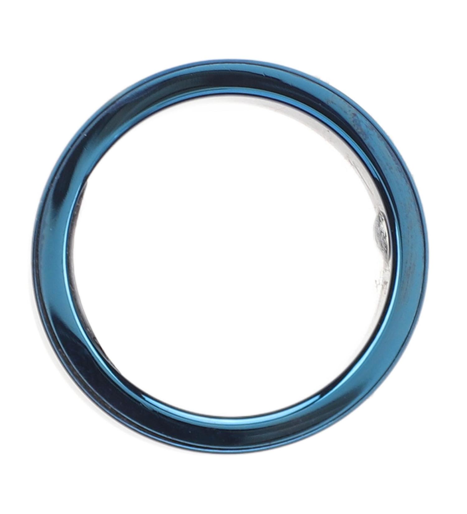 Smart Ring - Sleep Tracker Waterproof Titanium Alloy with Vibration Alarm | Perfect Gift - 17# BLUE - Buy Online on GoSupps.com