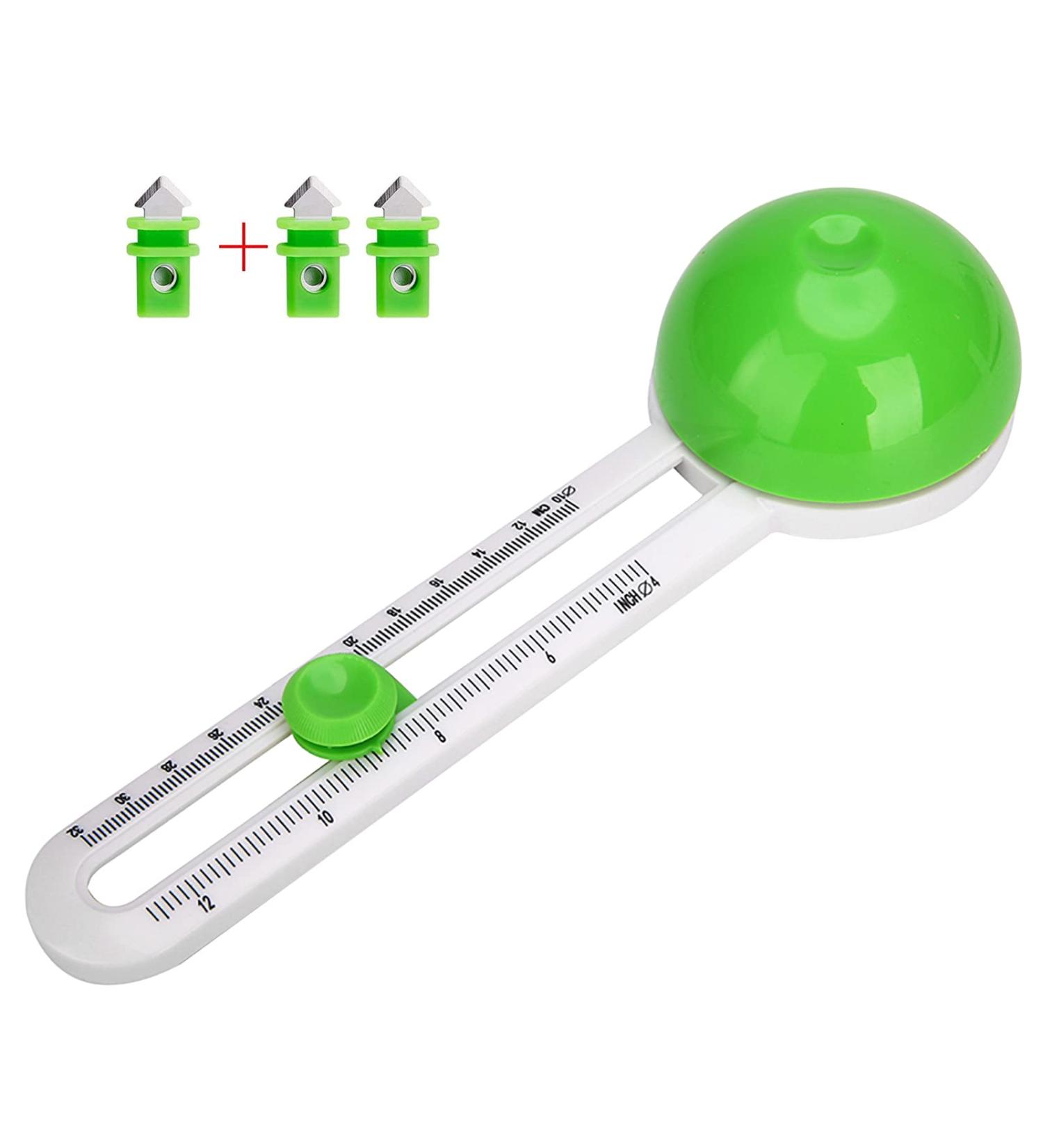 Circle Cutter  Circular Paper Cutter Circle Paper Trimmer Rotary Cutter Craft Supplies  Round Cutting Knife Cards Cutters ( Green ) - Buy Online on GoSupps.com