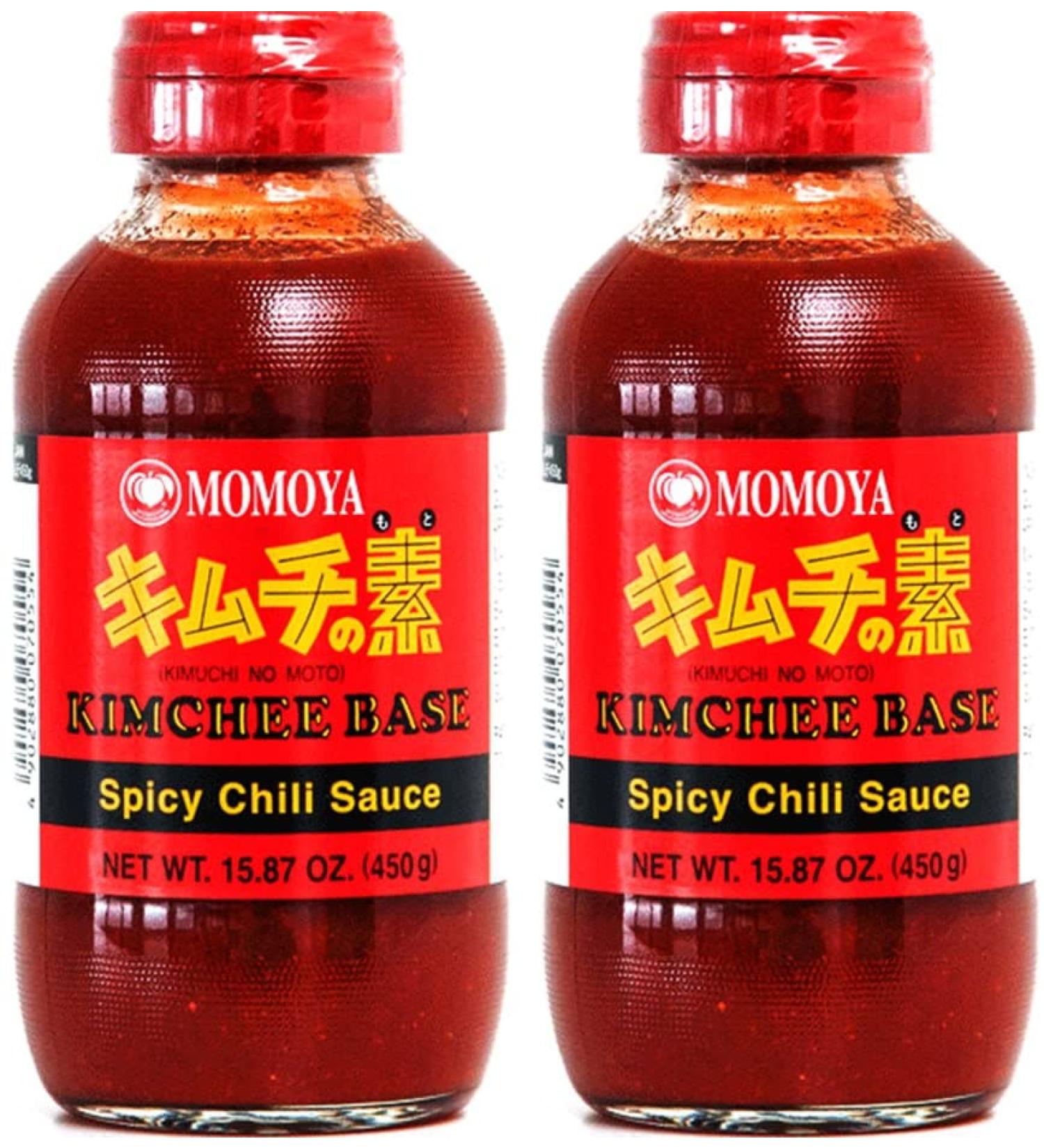 Momoya Base Kimchi - Kimuchi Korean Sauce Without Motorbike - 450g - Pack of 2 - Promoo - Buy Online on GoSupps.com