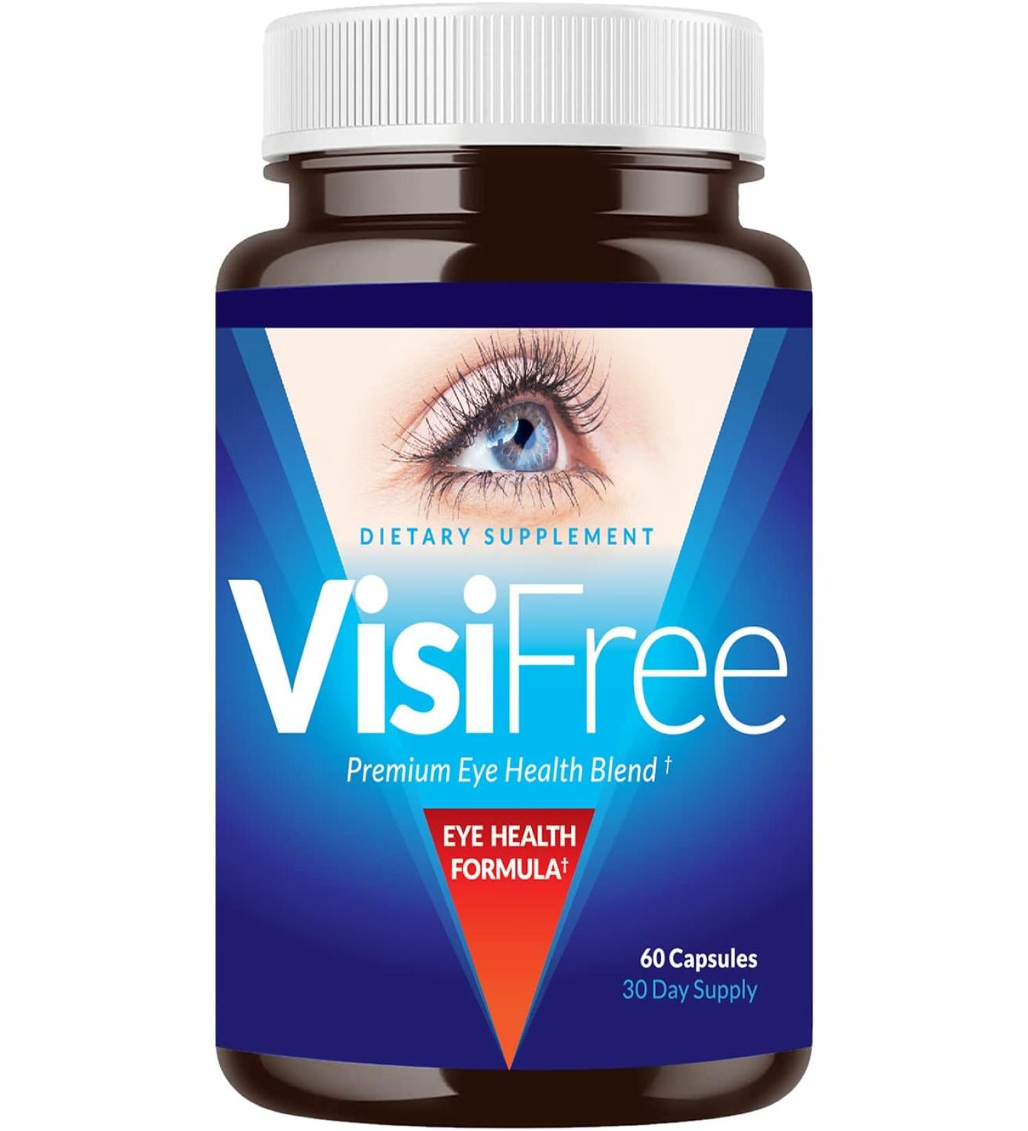 Visifree for Eyes Supplement - Official Formula | Visi-Free Eye Pills (60 Capsules) - Buy Online on GoSupps.com