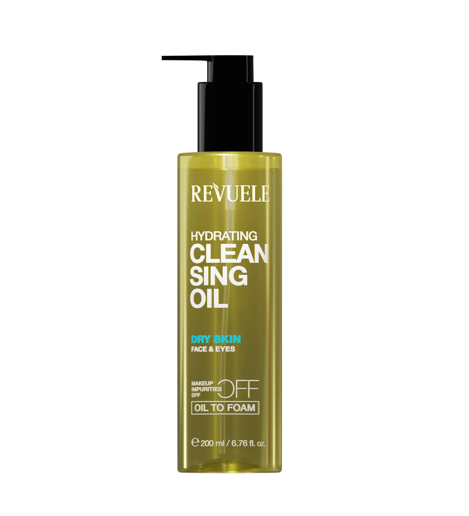 REVUELE Huile D maquillante Hydratante D maquillant Visage & Yeux avec Huiles Naturelles Peau S che Huile-en-Mousse limine Maquillage S bum et R sidus Solaires 150 ml - Buy Online on GoSupps.com