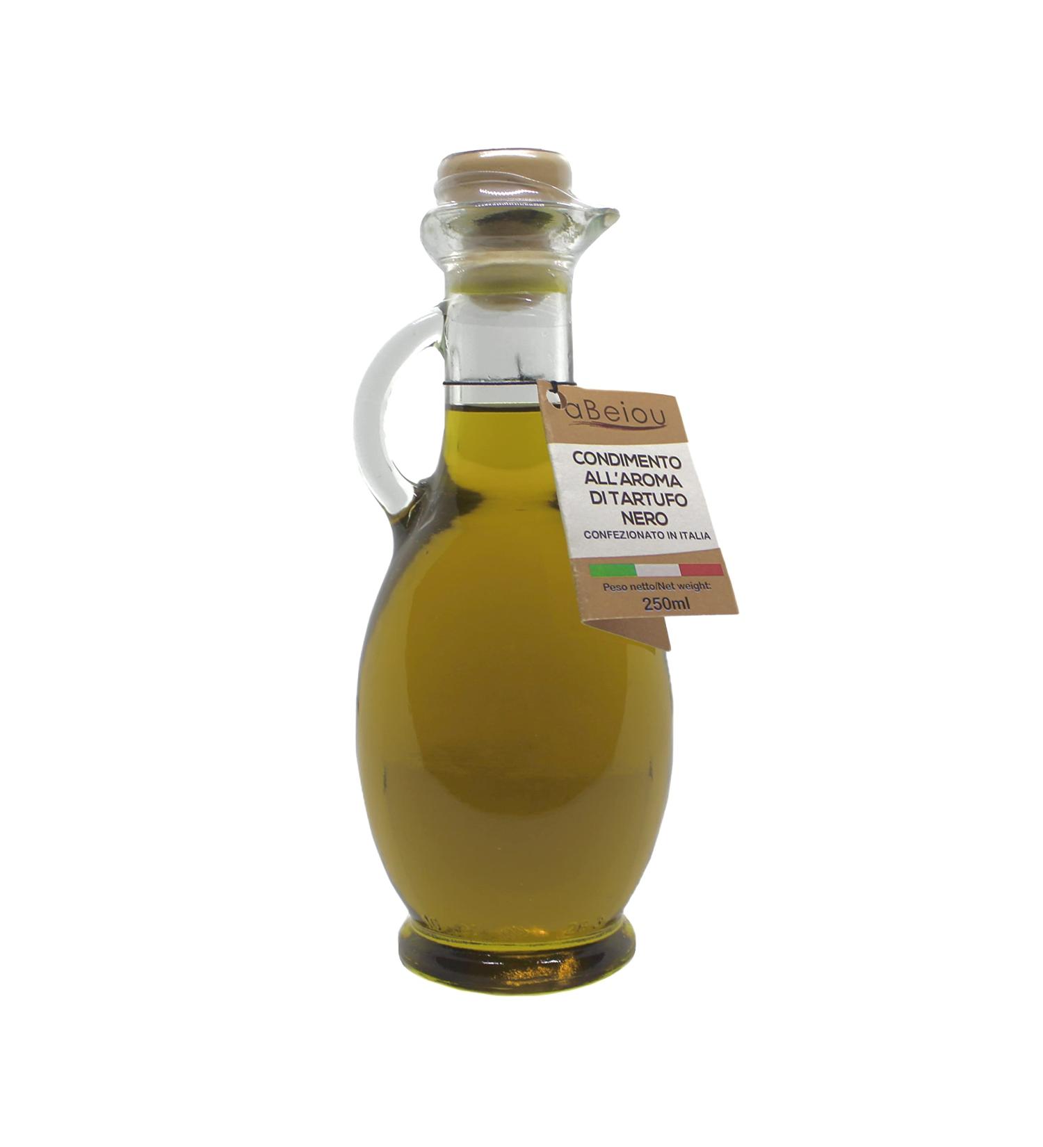 aBeiou. Huile de truffe noire 250ml produit extra gourmet 100% italien huile d'olive extra vierge aromatis e la truffe noire qualit sup rieure huile artisanale v g talien v g tarien cadeaux - Buy Online on GoSupps.com