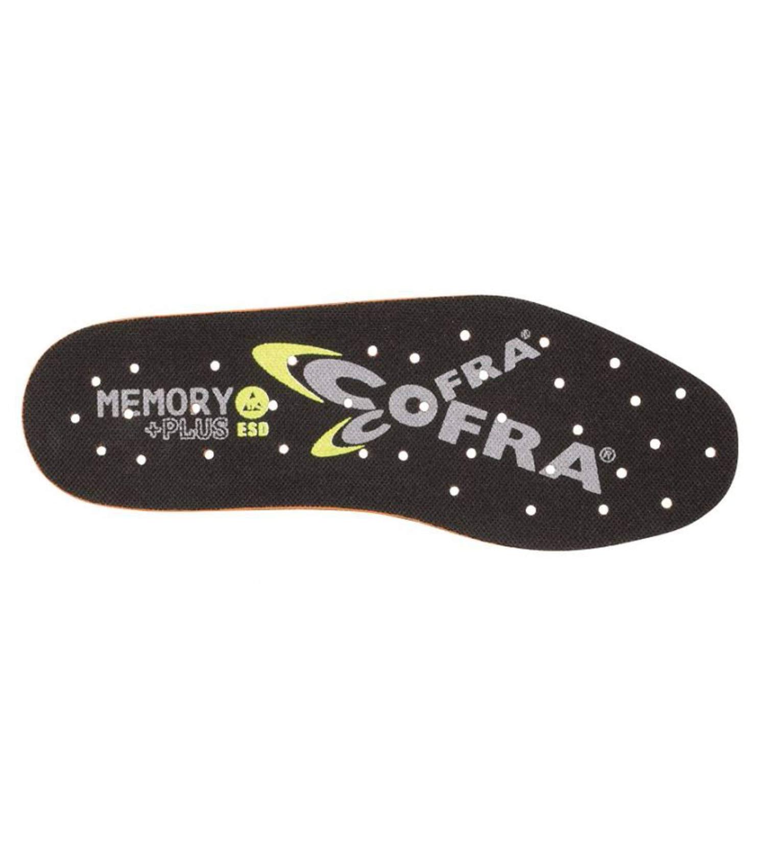 Cofra SO-PUM-00.N44 MEMORY PLUS COFRA SOLETTA PU footbed size 44