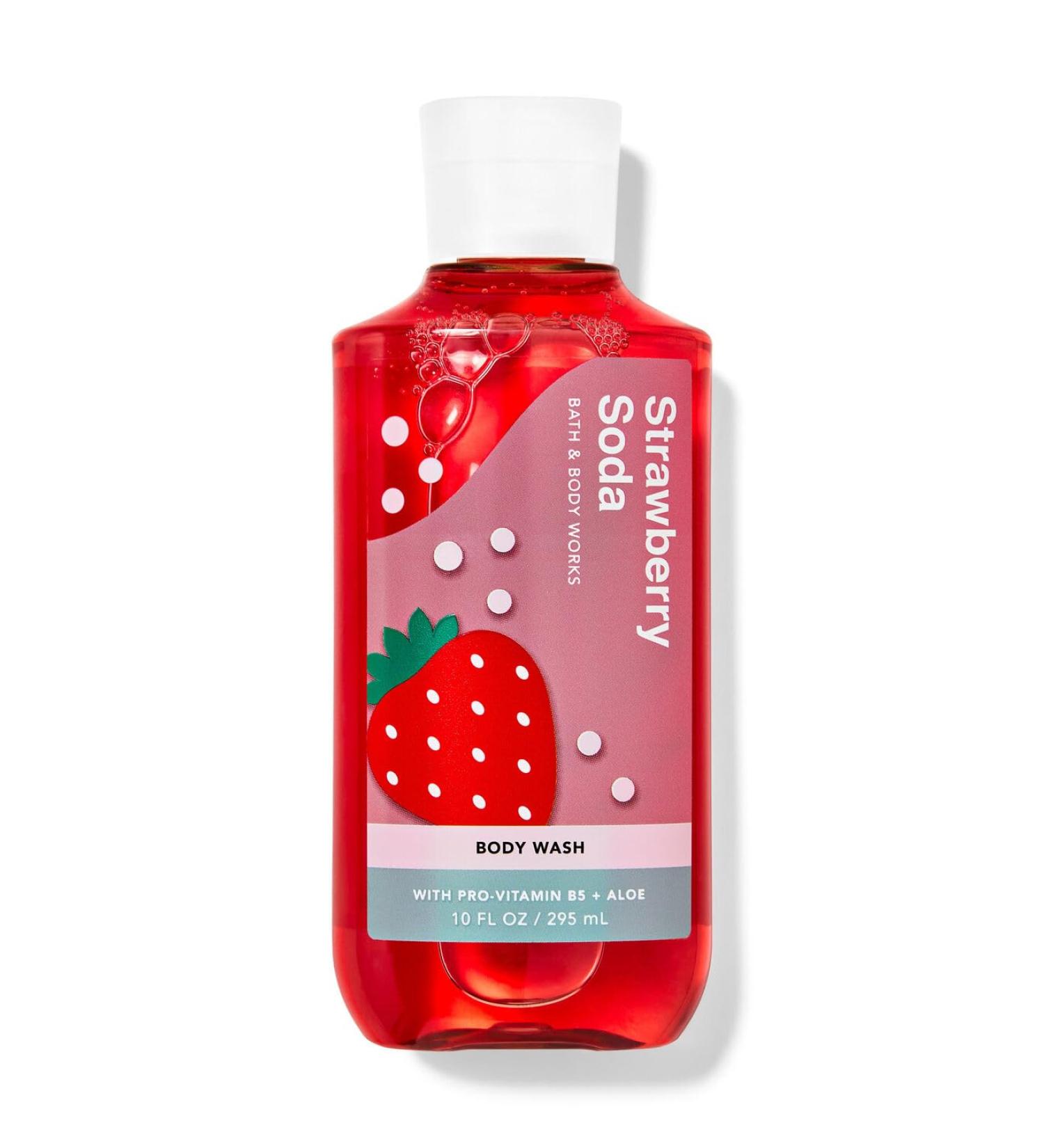Bath & Body Works Signature Collection Shower Gel For Women10 fl oz (Strawberry Soda)