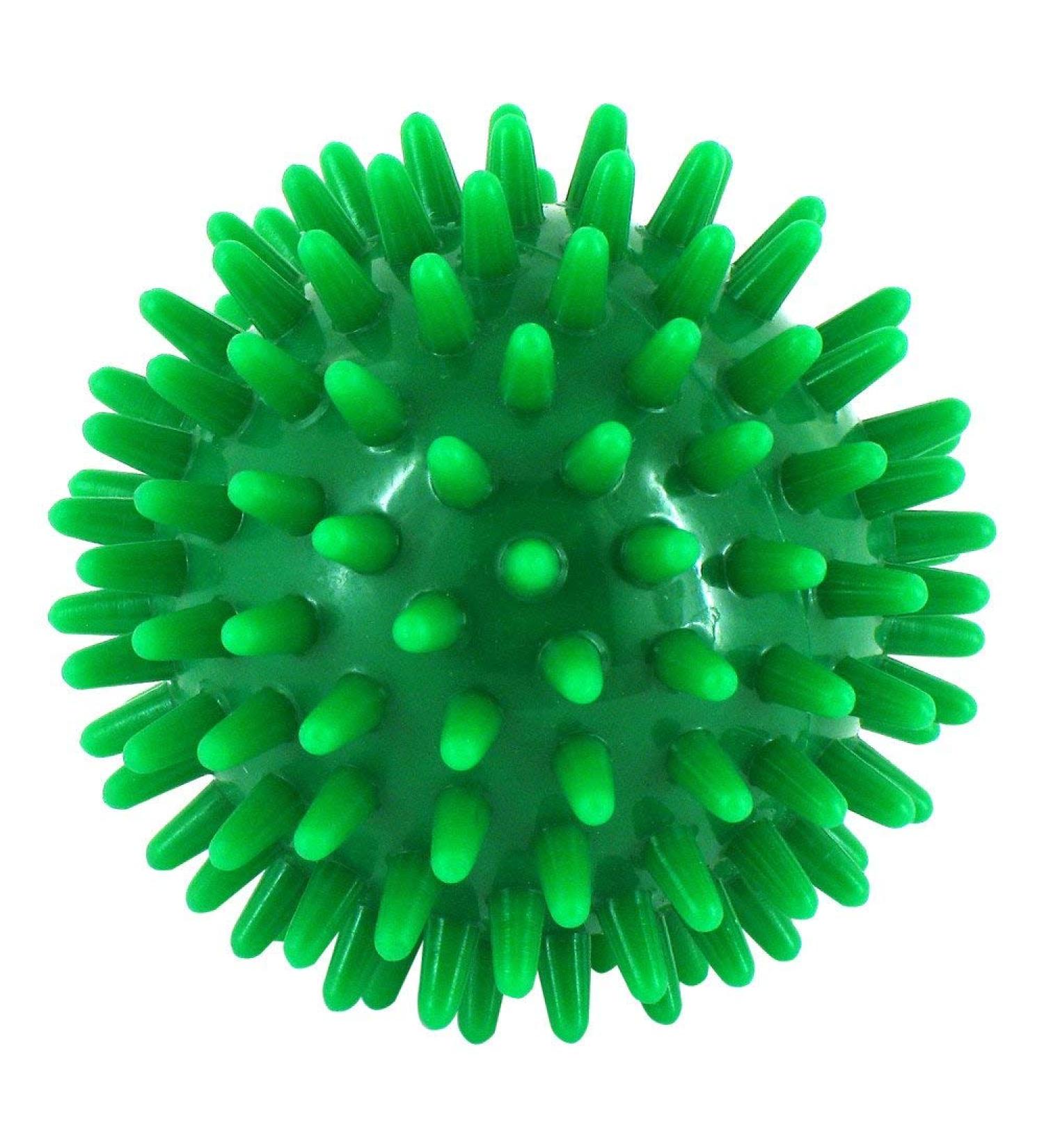 Hedgehog ball 7 cm green 1 st