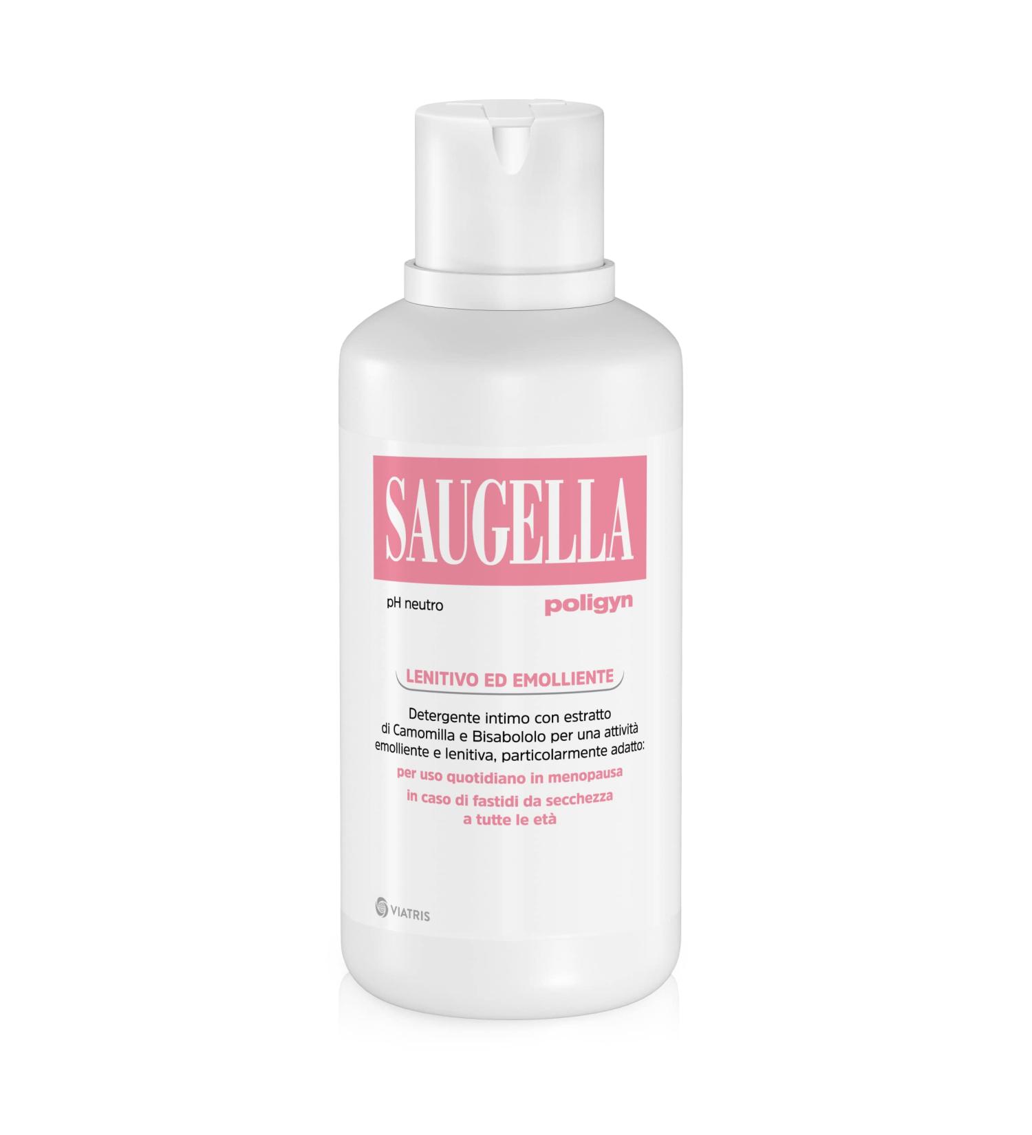 Saugella Poligyn Chamomile Intimate Cleanser 500ml | pH Balanced Formula - Buy Online on GoSupps.com