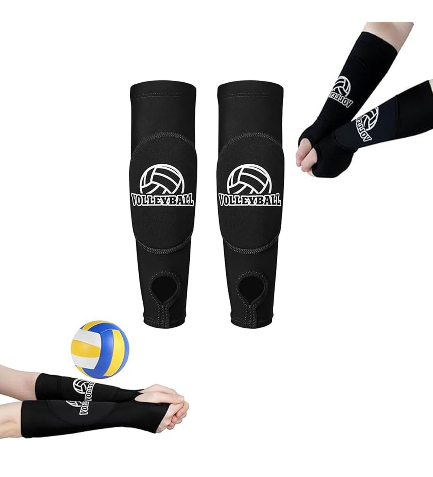 Buy Youth Volleyball Arm Sleeves - Anti-Slip Forearm Protective Pads with Wrist Support & Thumb Hole | Essential Volleyball Accessories - Buy Online on GoSupps.com