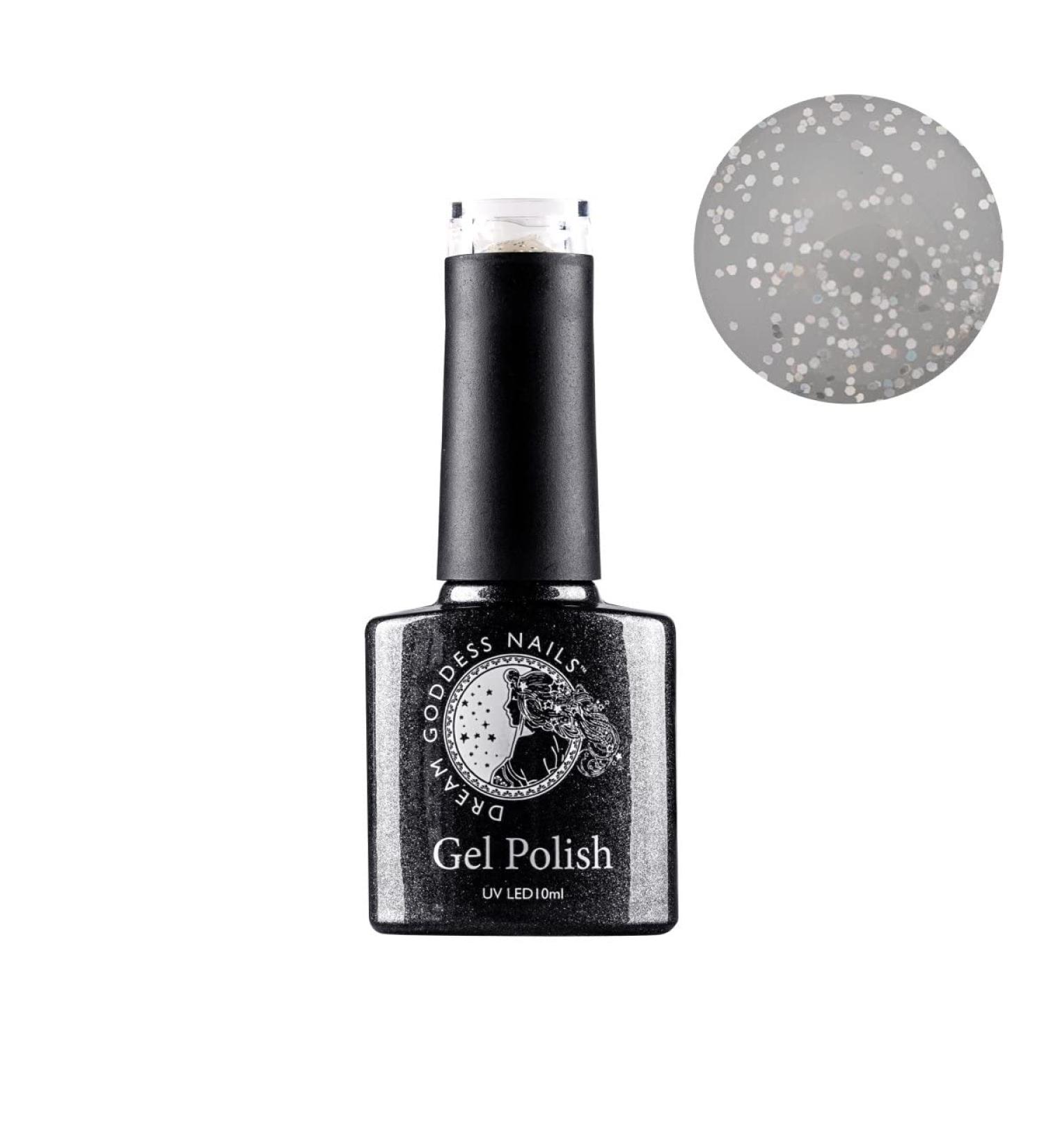 Dream Goddess UV Gel Polish Glitter Sparkle Gel For Sparkle Gel Nails 10ml (Quartz Sparkle) - Buy Online on GoSupps.com