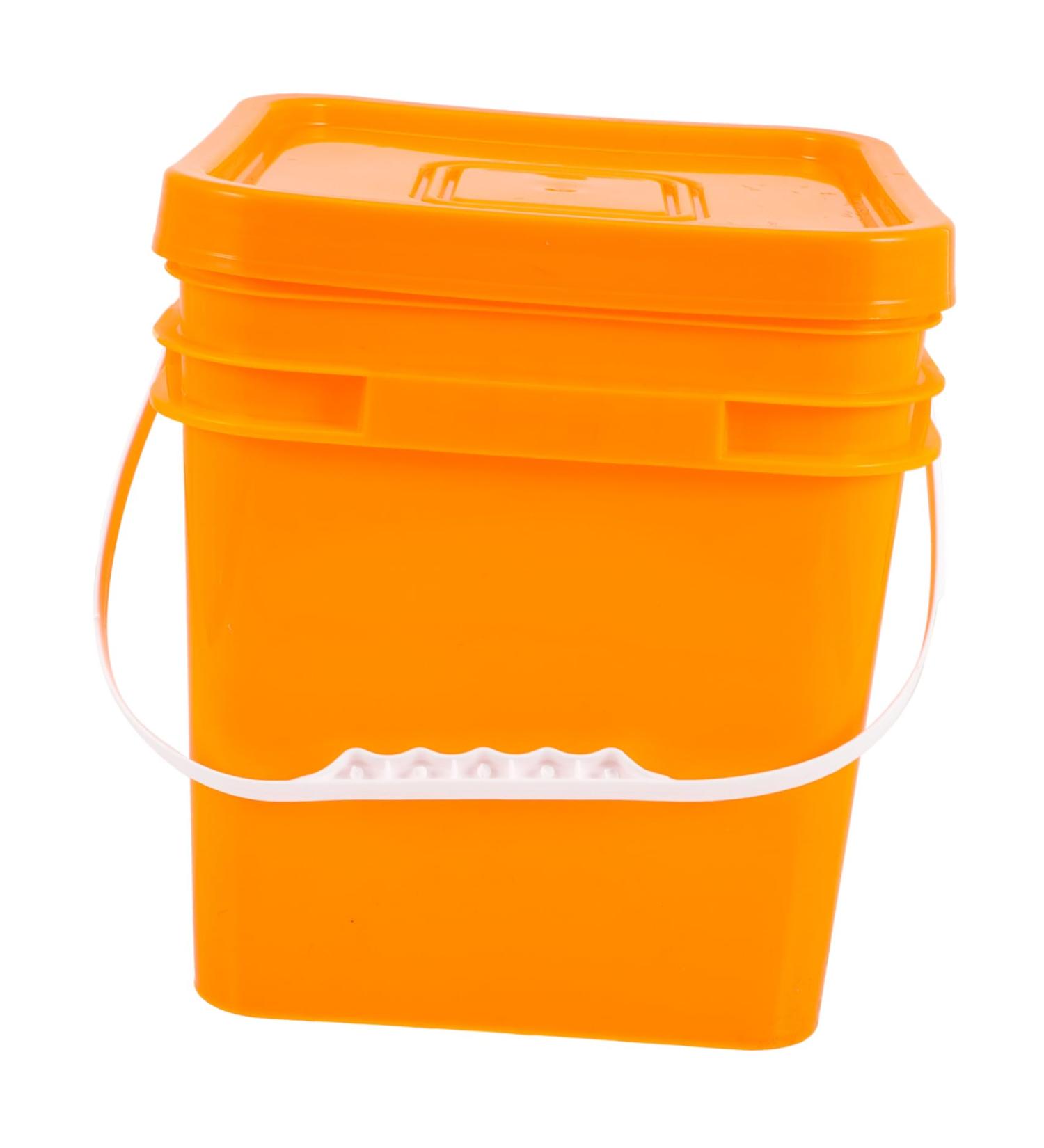 TOKIDNY Sealed Bucket Laundry Organizer White Paint Bucket Refillable Dispenser Water Pails Buckets Plastic As Shown - Buy Online on GoSupps.com