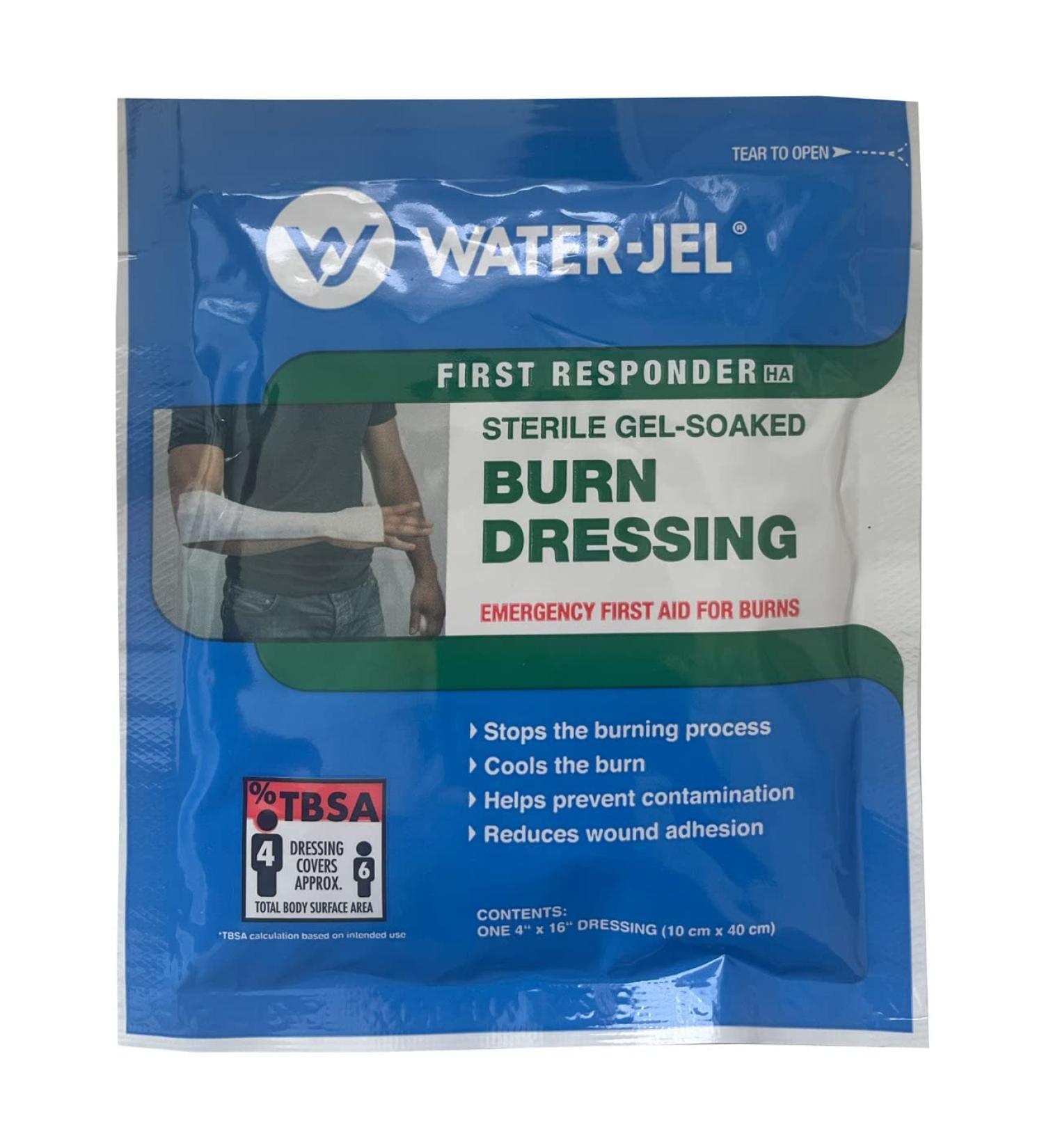Water-Jel Burn Dressing 4 x 16 | Sterile | Rescue Essentials - Buy Online on GoSupps.com