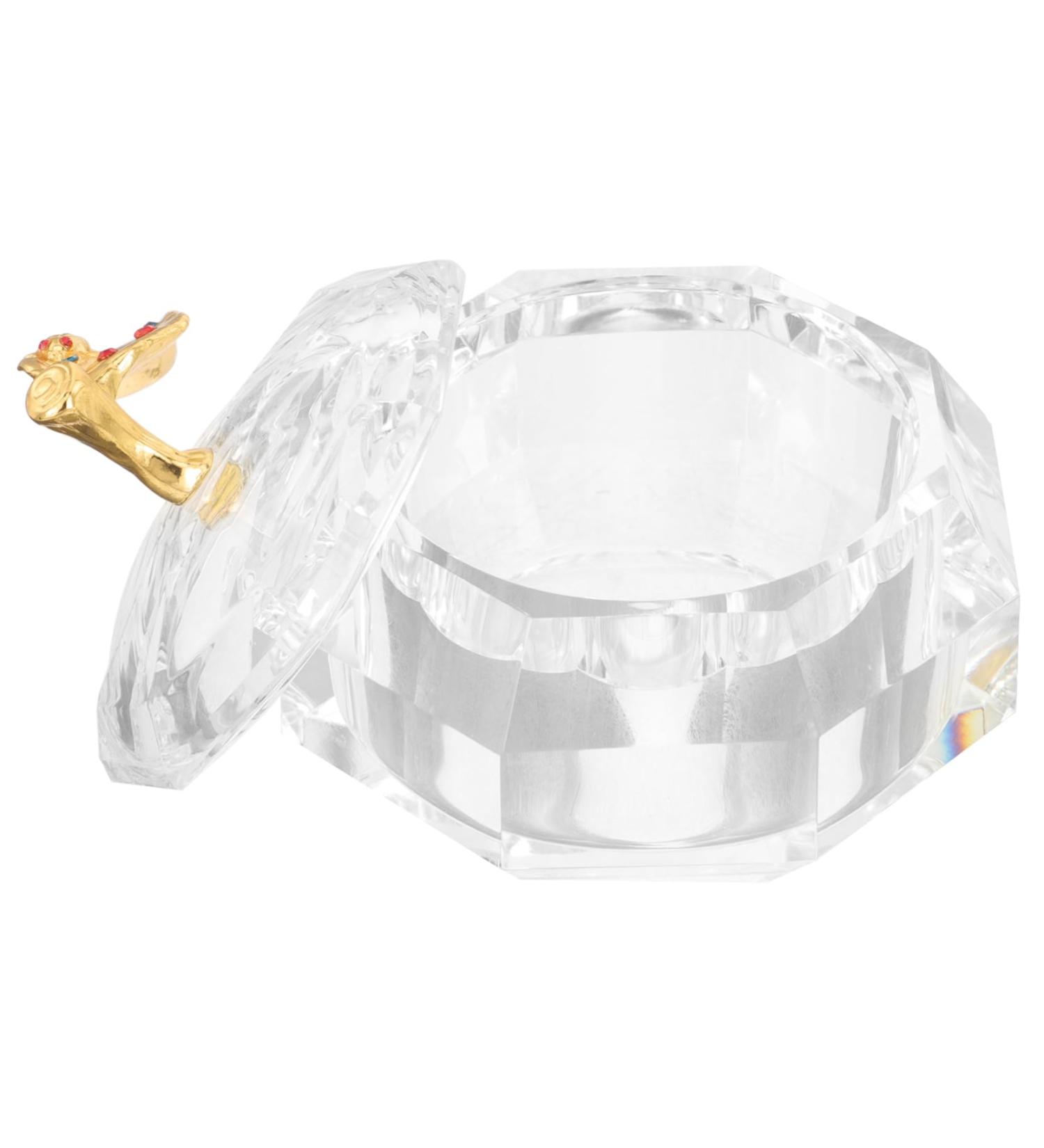 POPETPOP Nail Cups Holder Dish for Acrylic Nails Manicure Nail Cup Manicure Nail Dish Cup Nail Dish Bowl Dappen Dish Nail Tools Nail Dish Cups with Lids Glass Wash Pen Thicken - Buy Online on GoSupps.com