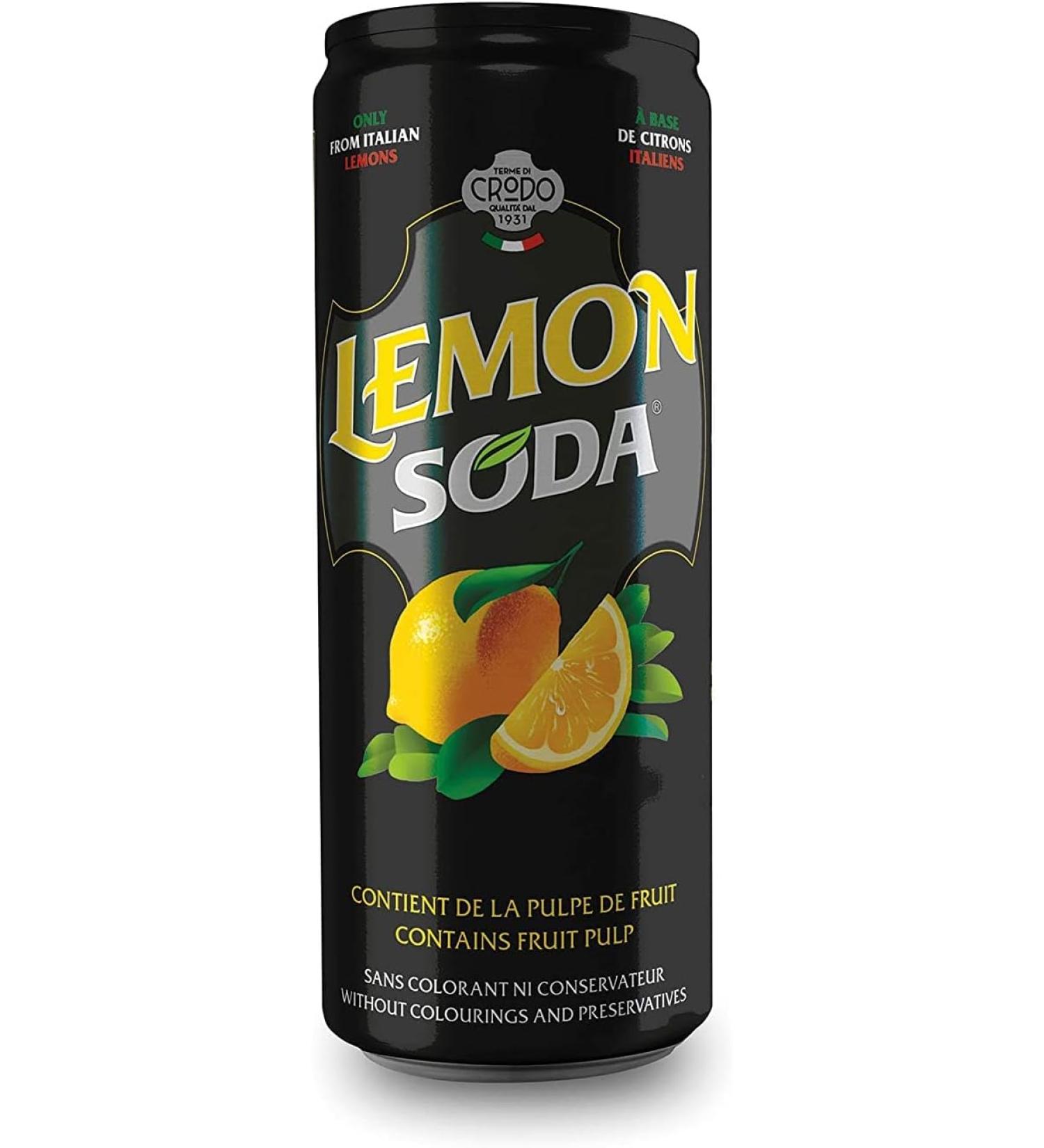 Lemonsoda 24 x 330 ml. - Campari Group Aperitivo Lemon Soda - Buy Online on GoSupps.com