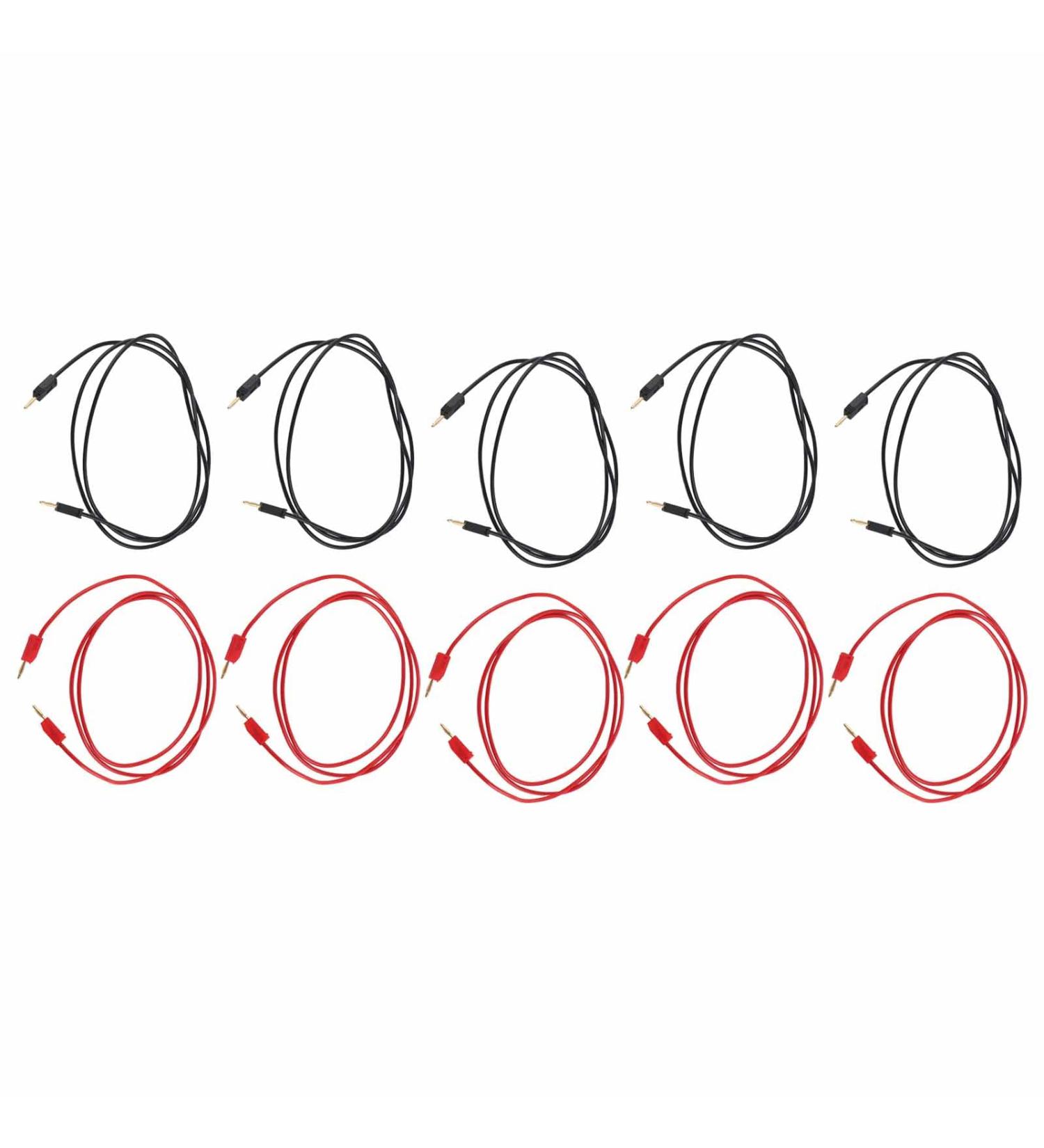 Banana Plug Test Line 2Mm - 10A PVC Plated Outlet Test Leads for Experiment & Trial - High Quality Test Cable - Buy Online on GoSupps.com