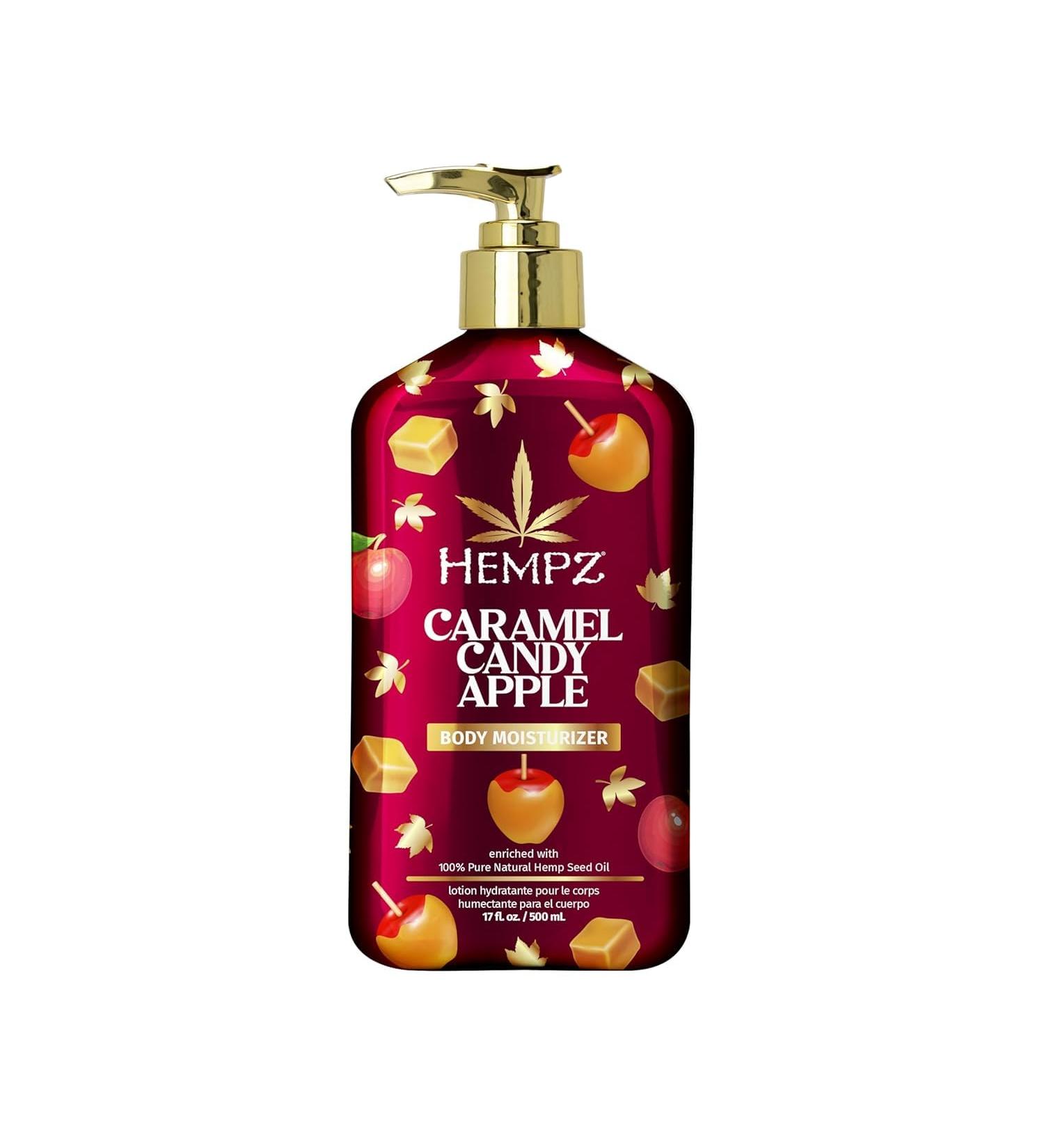 Hempz NEW Caramel Candy Apple Body Moisturizer Body Lotion Fall & Winter Skin Care for Men & Women Limited Edition 17 fl.oz. - Buy Online on GoSupps.com