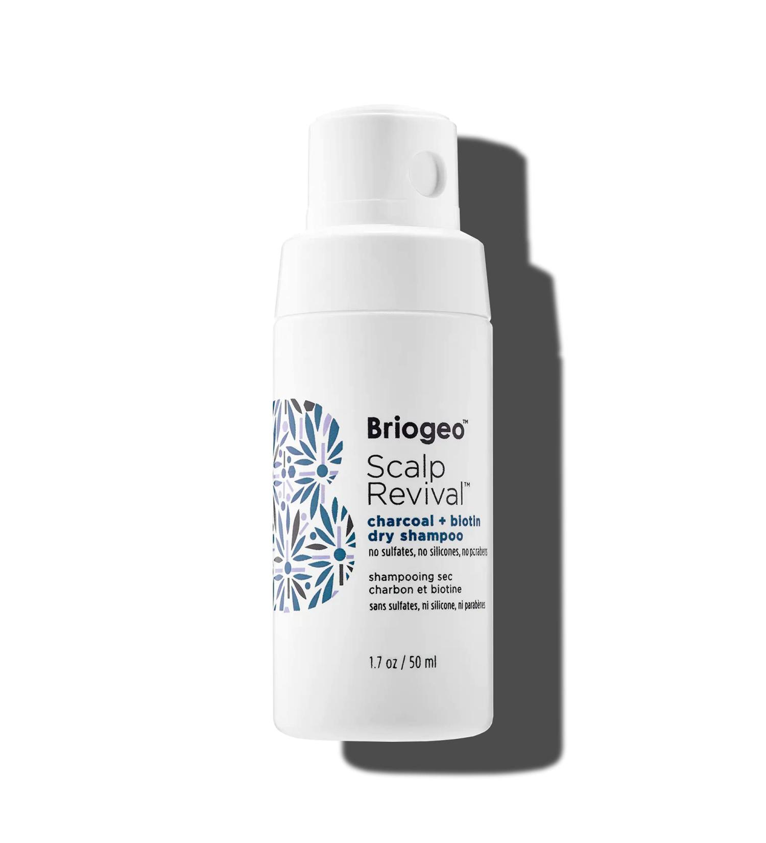 Briogeo Scalp Revival Charcoal + Biotin Dry Shampoo - Vegan, Non-Aerosol, 1.7 oz - Buy Online on GoSupps.com