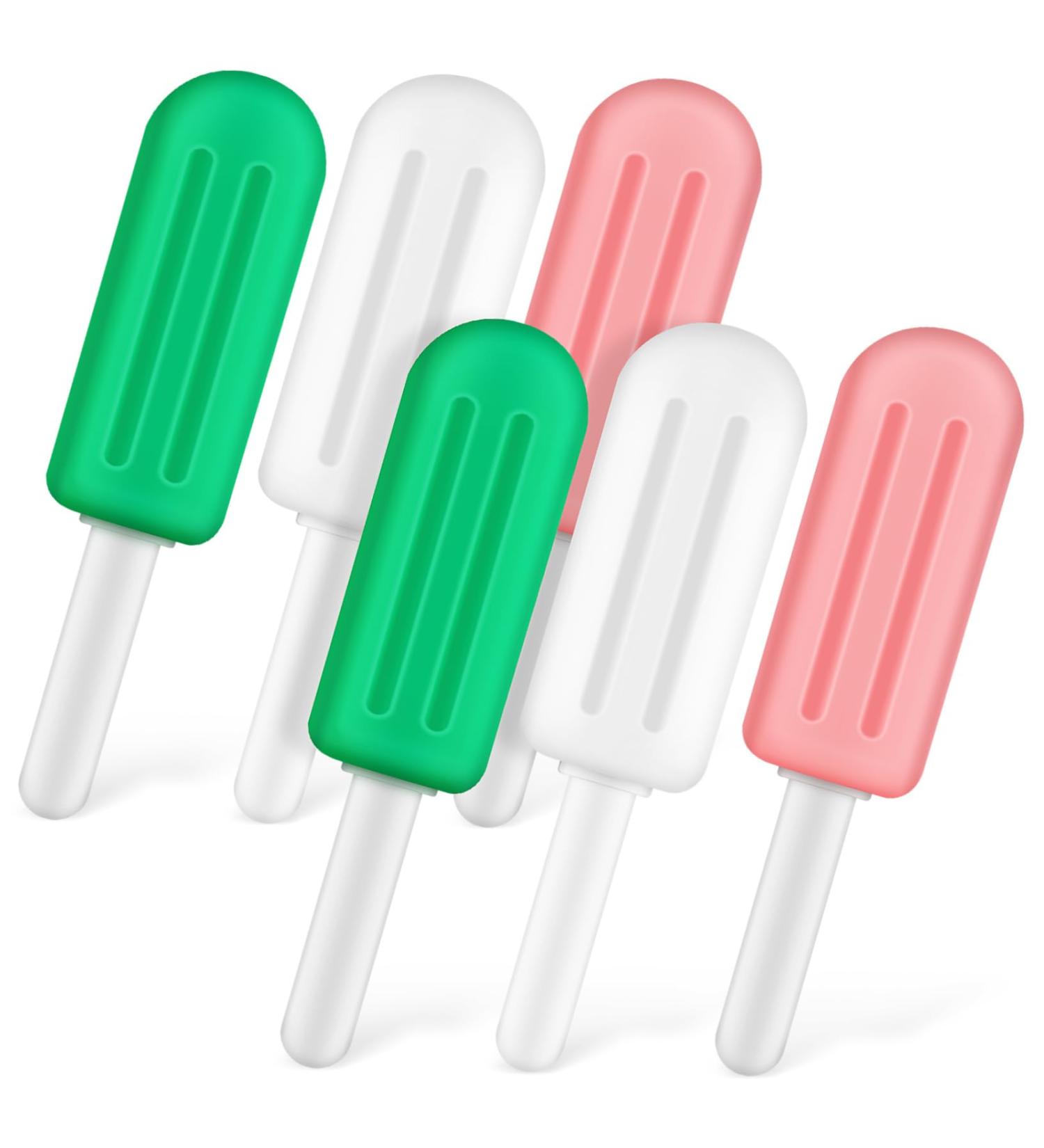 Beavorty Silicone Aligner Chewies 6 Pcs Popsicle Silicone Chew Silicone Chewies Jaw Device Chewies Chewing Gum Invisible Medium As Shown - Buy Online on GoSupps.com