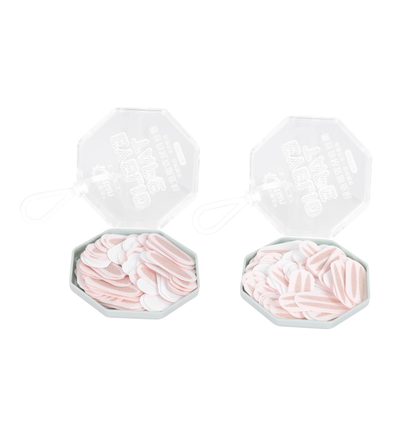 NOLITOY 200 Pairs Tapes Sticker Side Breathable Eyelid Lace Single Strip Natural Instant Makeup Strips 2.8x1.2cm Assorted Color - Buy Online on GoSupps.com