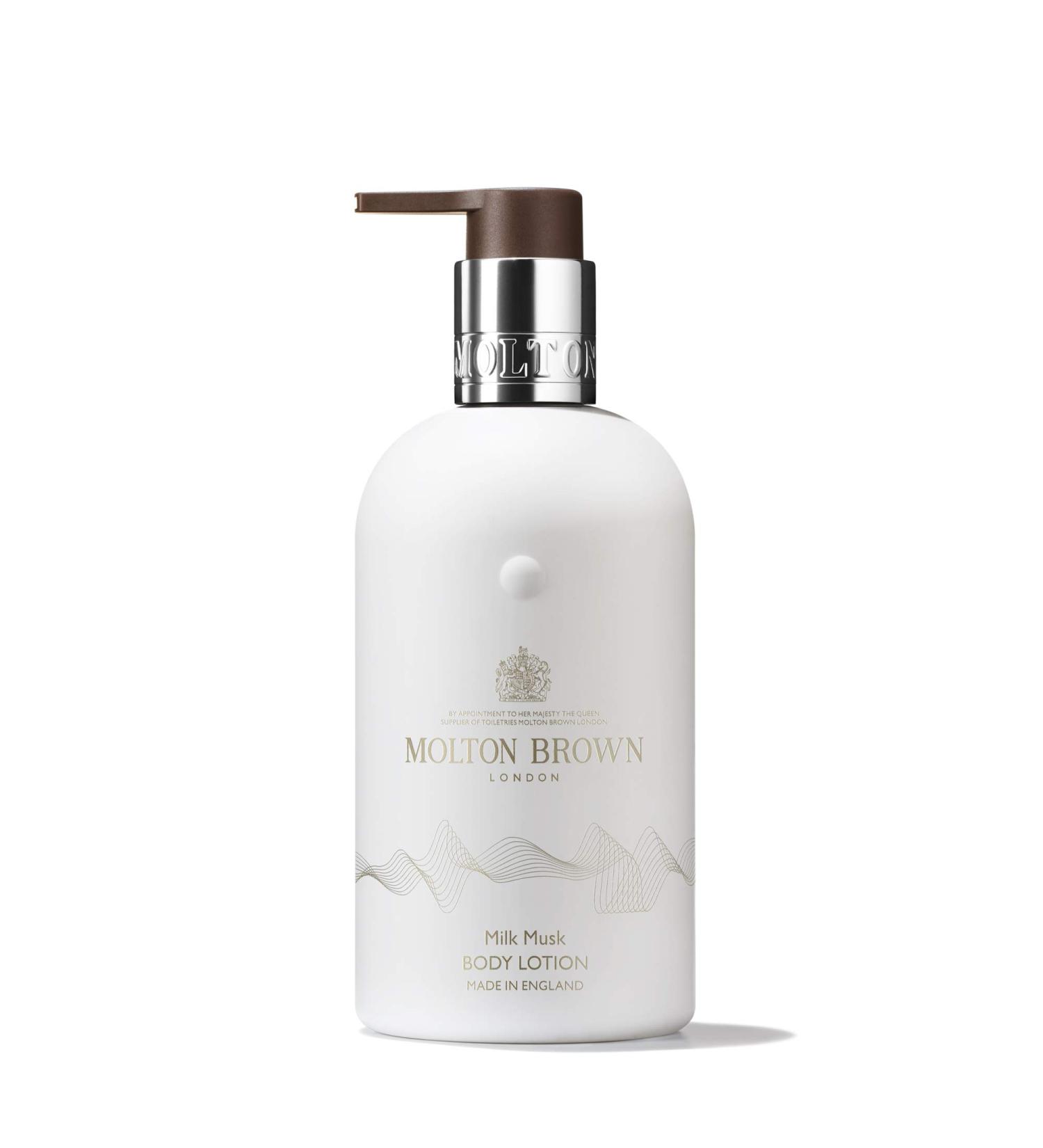 Molton Brown Milk Musk Body Lotion 10 fl. oz. - Luxurious Hydration for Soft Skin - Buy Online on GoSupps.com