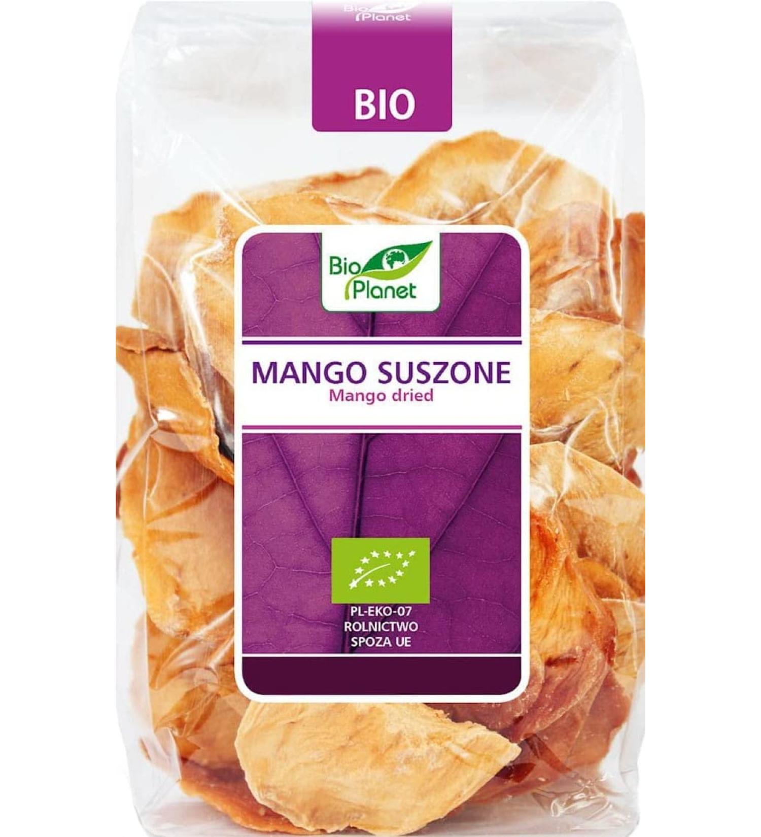 Organic dried mango 400 g - BIO PLANET