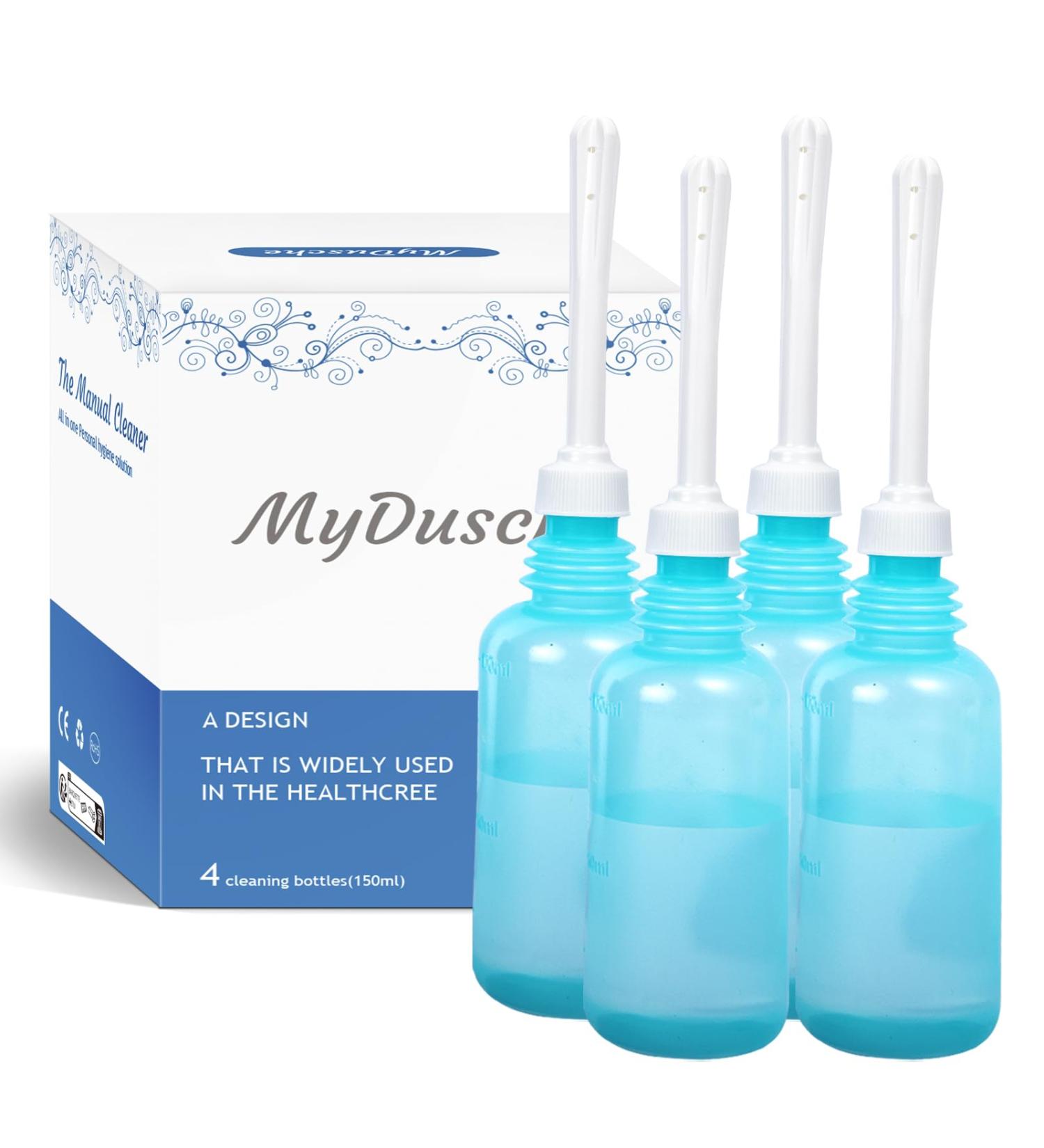 Douches Enema Bulb Shower Douche - Anal Cleaner 4 Pack Enema kit Highly Elastic Material enemas at Home for Constipation for Men for Women 150ML - Buy Online on GoSupps.com