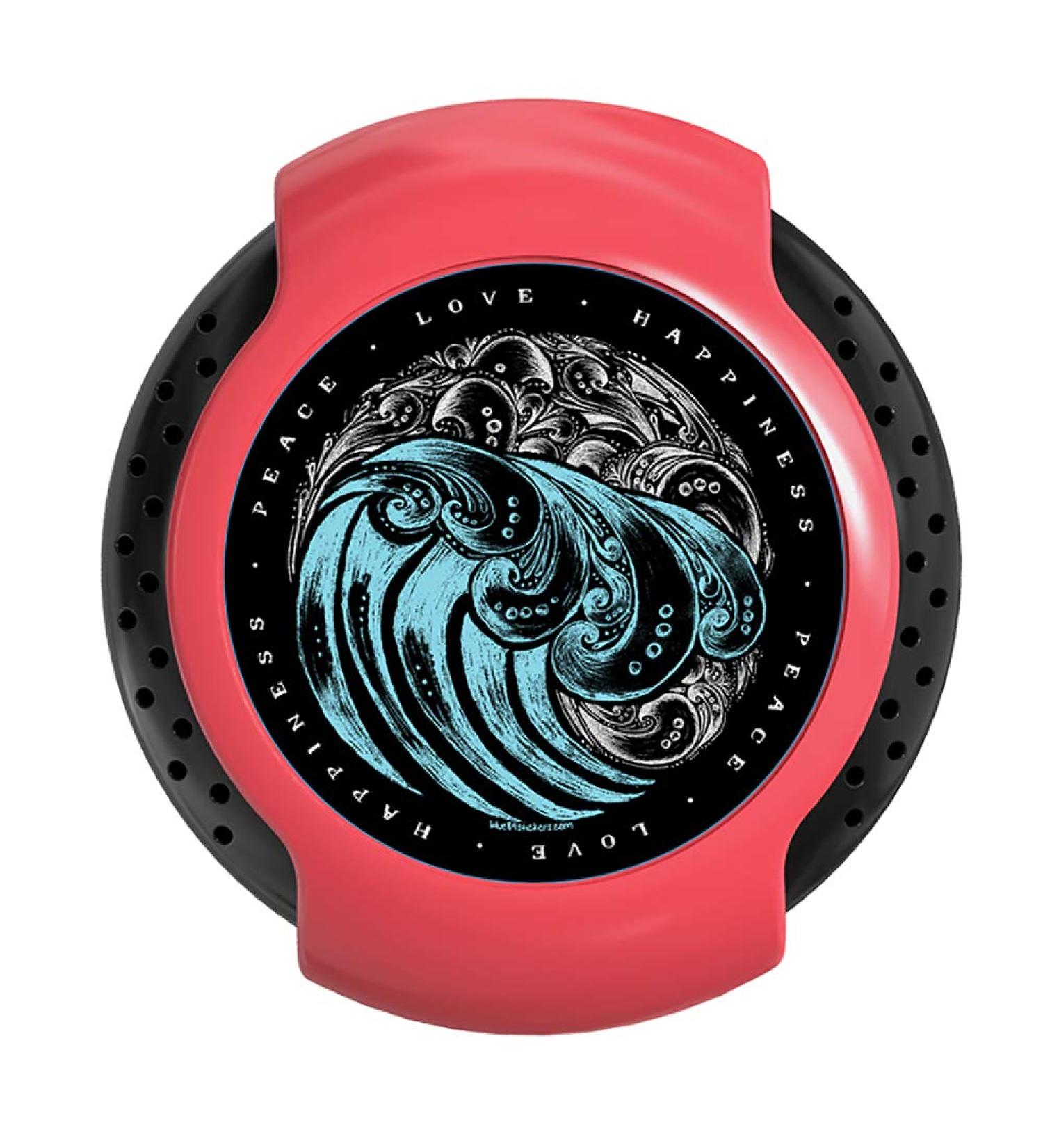 RooTainer Premium Retainer Case with Clip - Cool Rugged Holder for Retainers & Mouth Guards - Kids & Adults - BPA Free - Made in USA (Pink Peace) - Buy Online on GoSupps.com