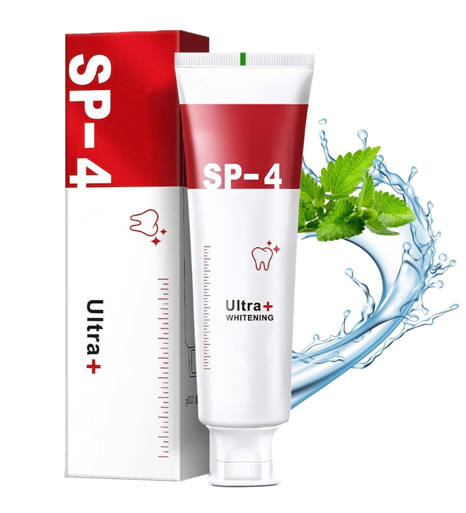 Yayashi SP-4 Toothpaste 120g - Fresh Breath & Whitening Tooth Care | Brightening & Stain Removing Formula - Buy Online on GoSupps.com