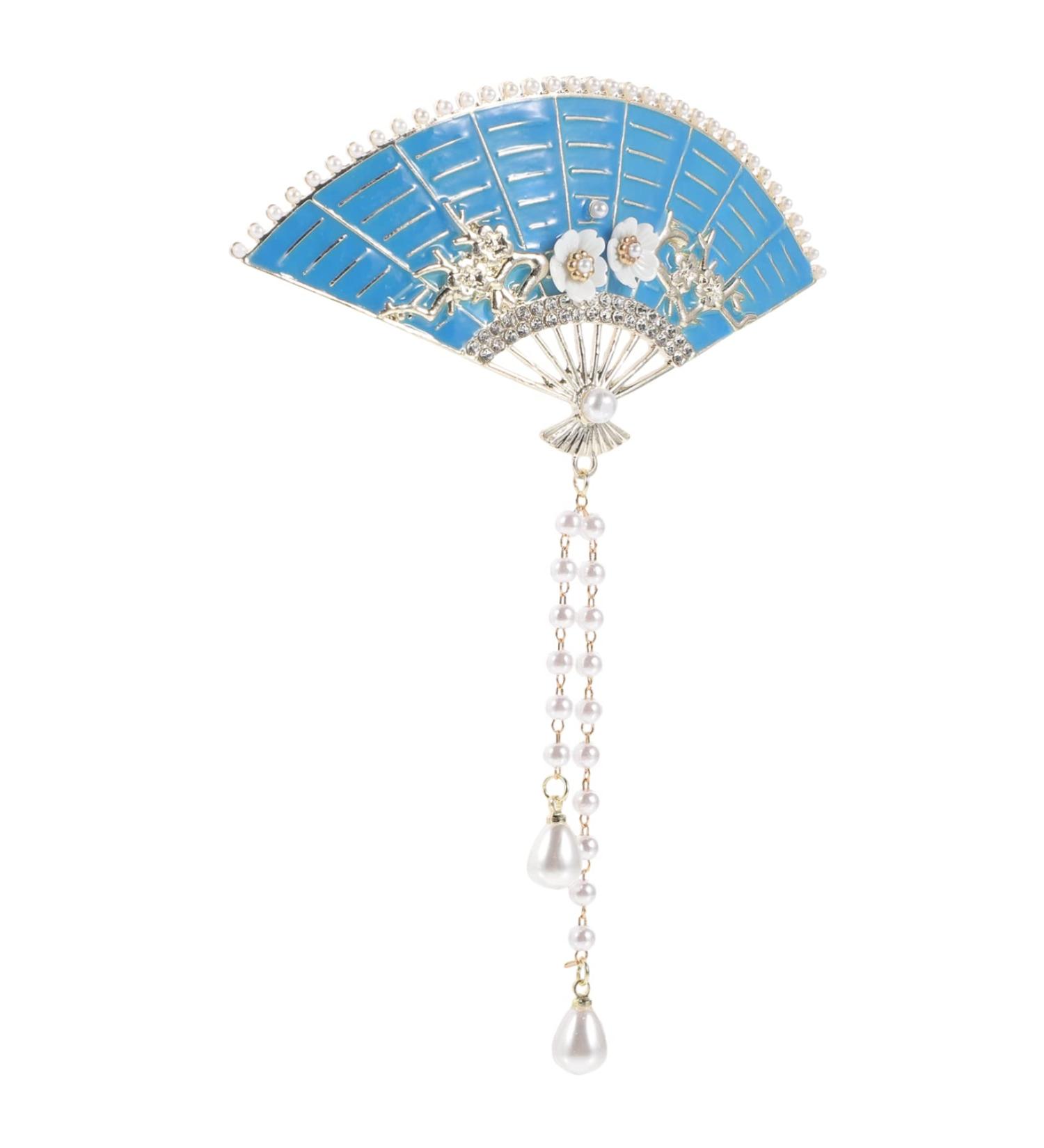 VALICLUD Fan Tassel Hair Clip Claw Clip Hair Clips Chinese Headdress Barrettes for Girls Fan Hair Clamp Girls Hair Clip Hair Pin Tiara Hair Accessories for Women Kimono China Metal Miss - Buy Online on GoSupps.com