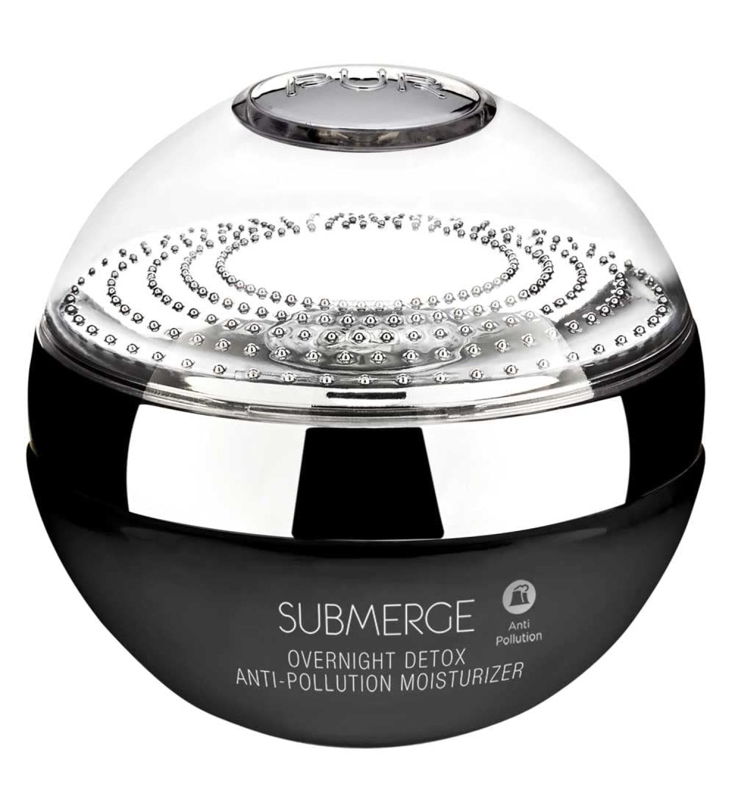 R MINERALS Submerge Overnight Detox Anti-Pollution Moisturizer | Infused with Charcoal, Aloe, and Green Tea | Hydrating, Blemish-Smoothing Formula | Cruelty-Free - Buy Online on GoSupps.com