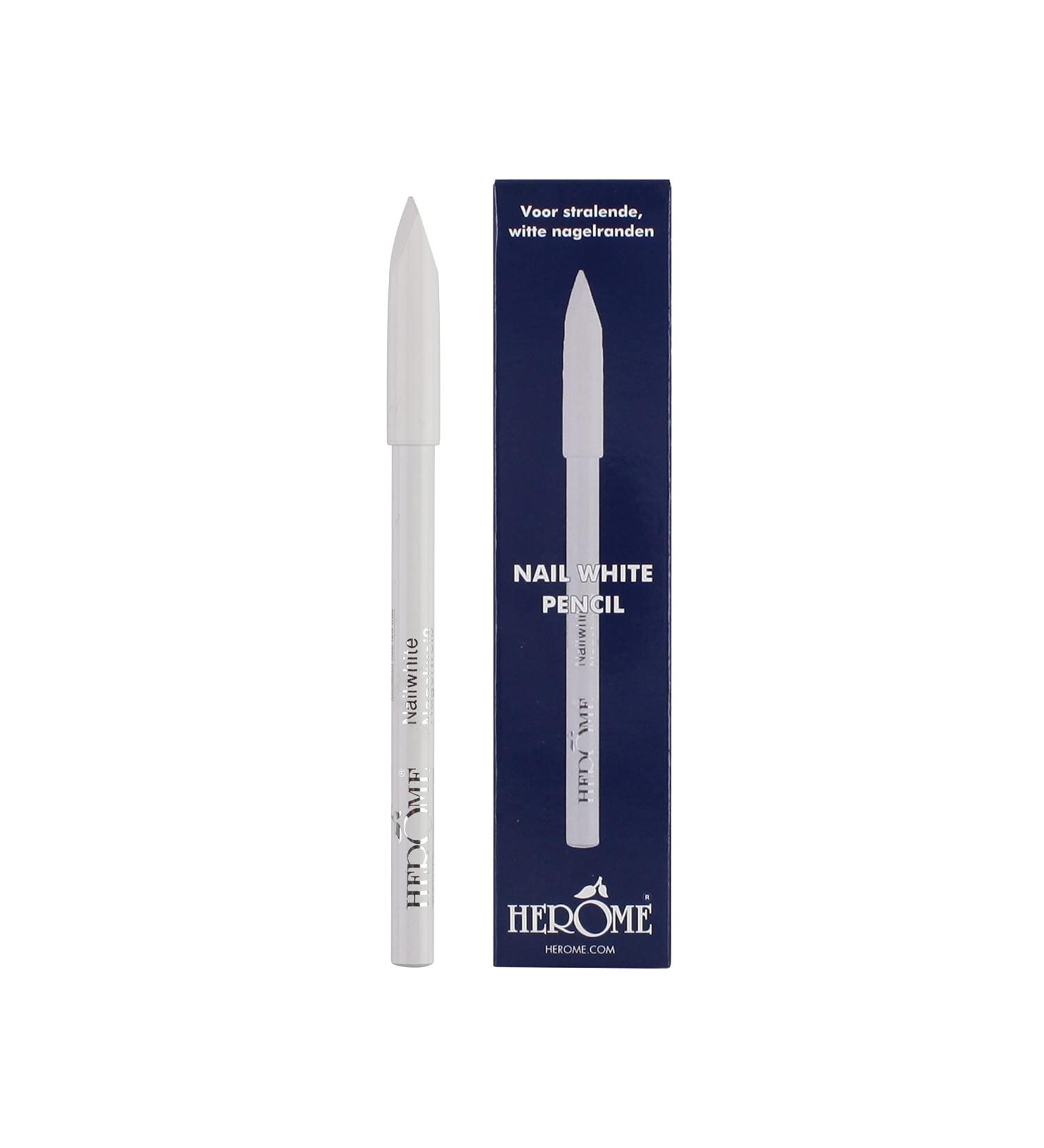 Herome Nail White Pencil - Achieve Pearly White Nail Edges for a Perfect French Manicure | Buy Now - Buy Online on GoSupps.com