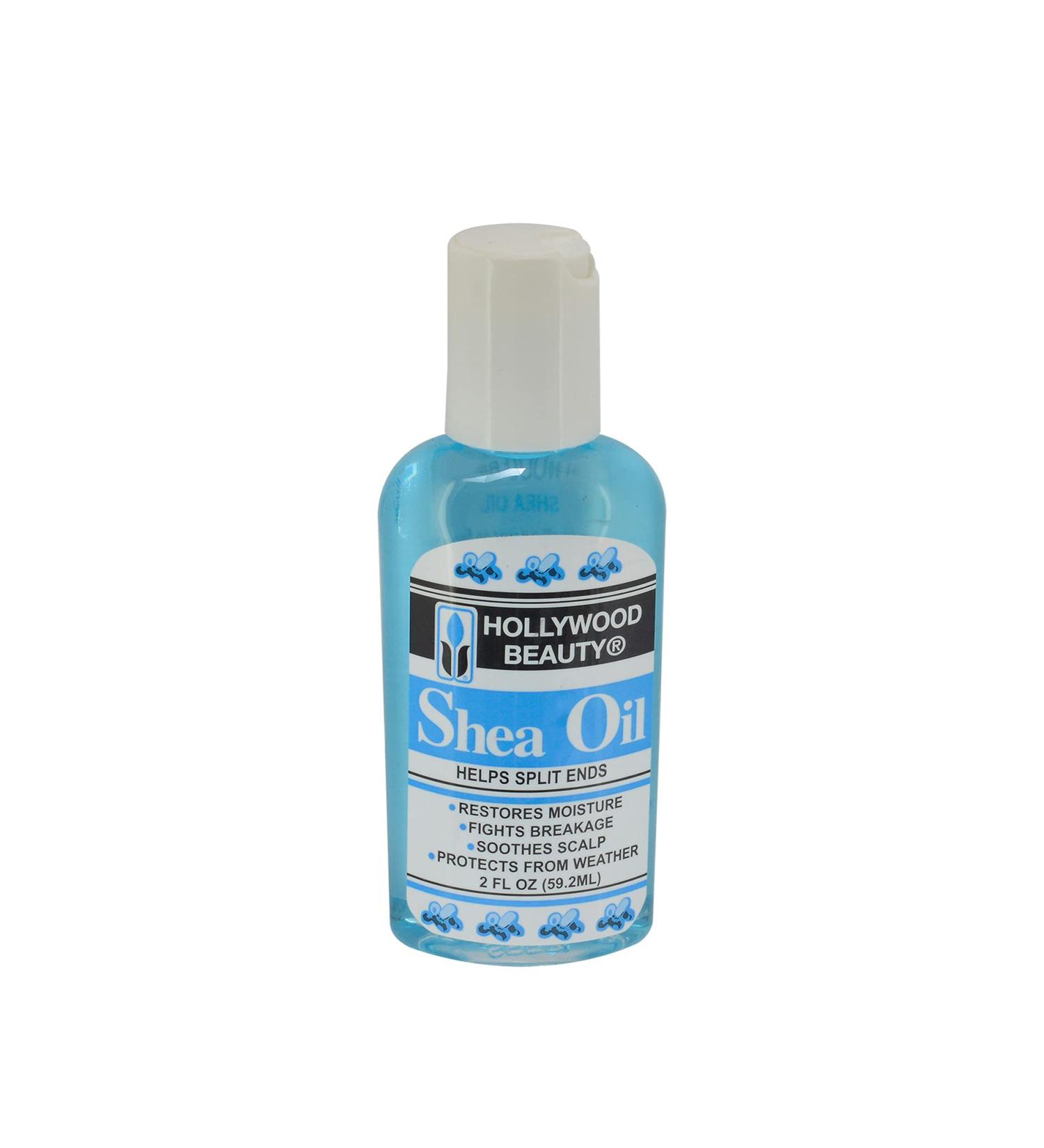 Hollywood Beauty Shea Oil 2 oz - Pack of 6 | Nourishing & Hydrating | International Shipping Available - Buy Online on GoSupps.com