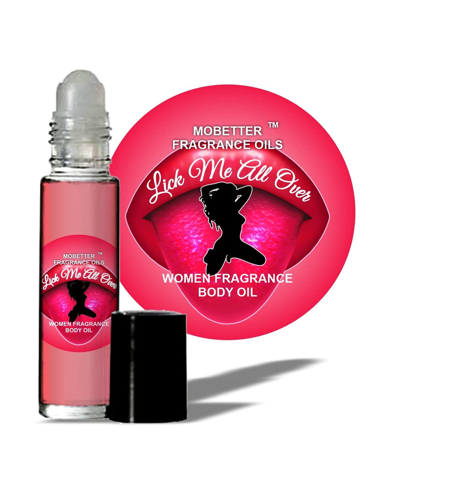 MOBETTER FRAGRANCE OILS Lick Me All Over Women Perfume Body Oil 0.33 Fl Oz (Pack of 1) fruity ozonic aquatic sweet white floral