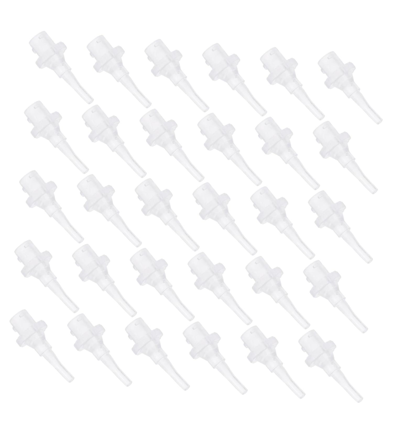 WEKAMOS 30PCS Earwax Cleaner Nozzles Set Conical Bottle Ear Washer Replacement Tips for Safe Ear Irrigation and Cleaning Tools for Home Use and Earwax Removal - Buy Online on GoSupps.com