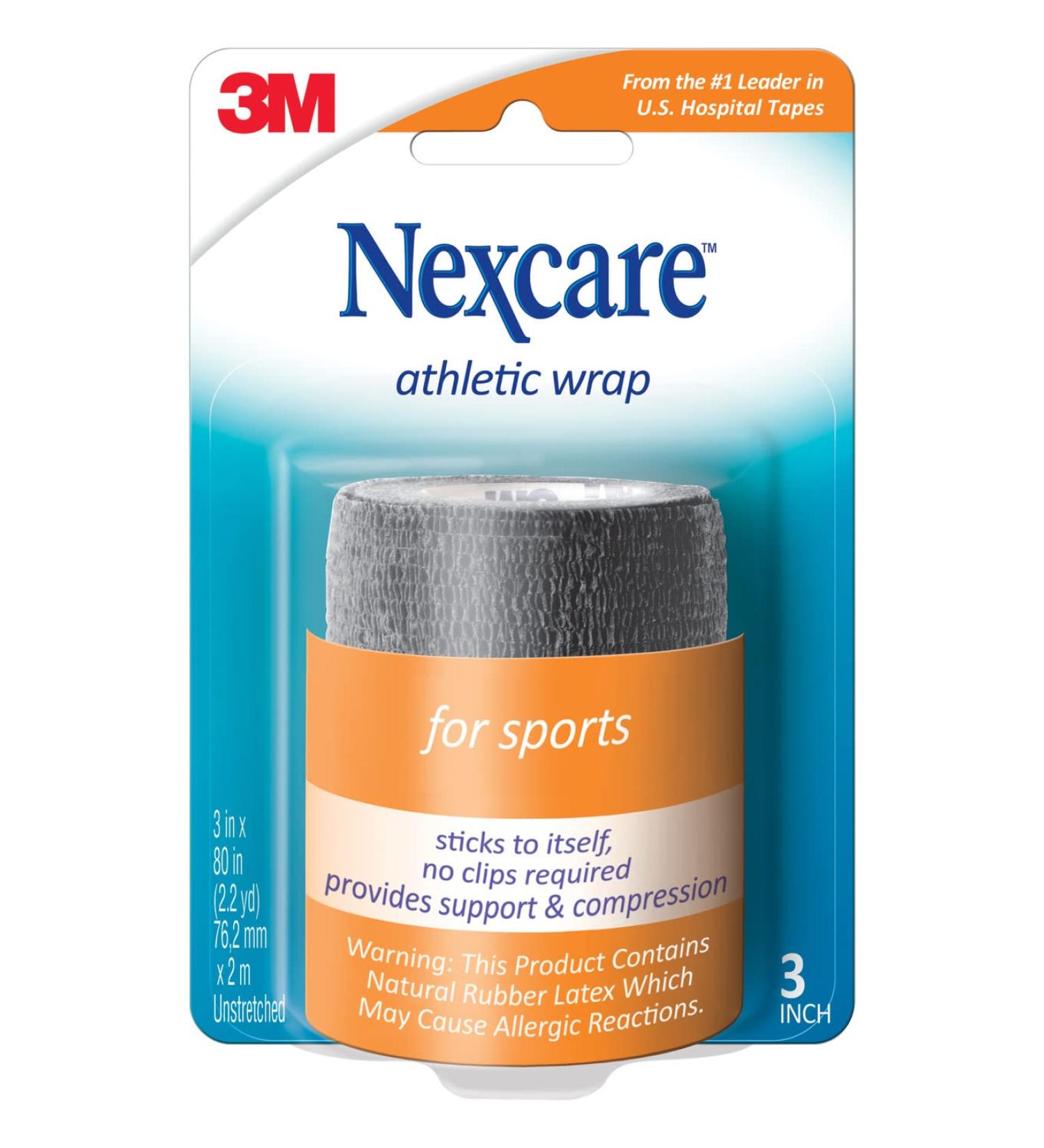 3M Nexcare Active Line Athletic Tape - Black 5-Yards | International Shipping Available - Buy Online on GoSupps.com