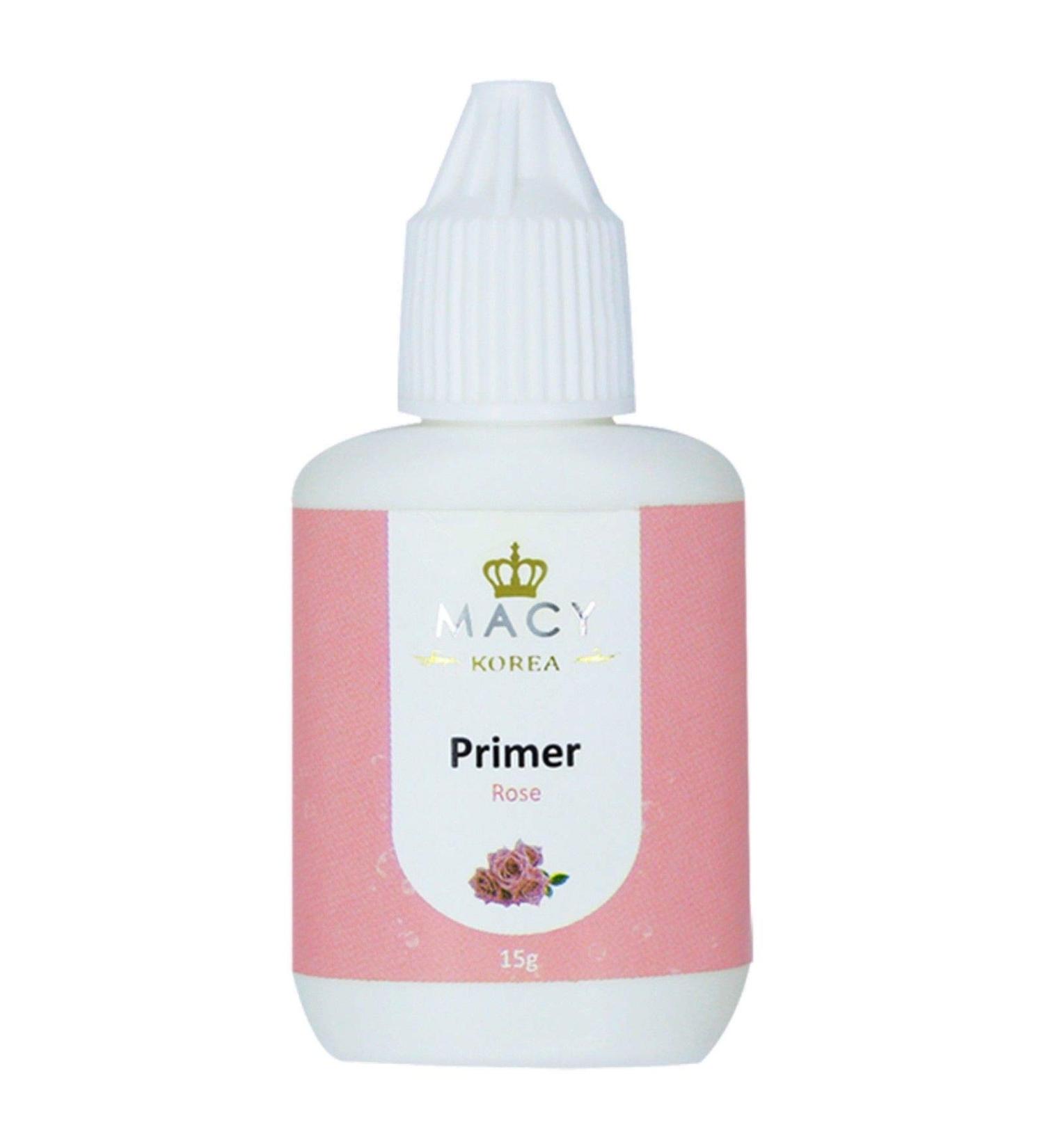 Eyelash extension |Macy Lash Primer for degreasing & pretreatment for eyelash extensions 4 different fragrances 15g fragrance: rose