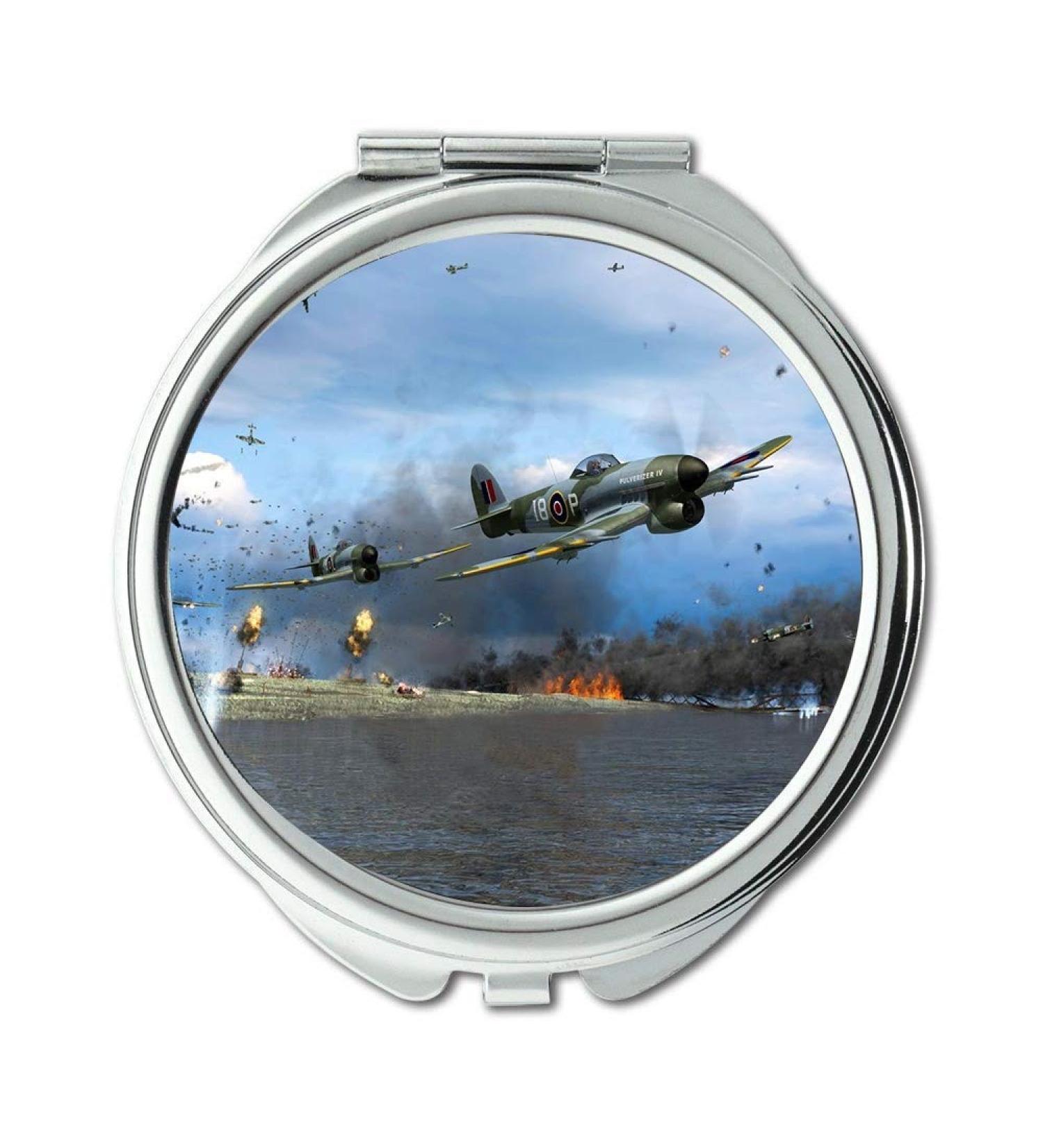 fighter planes Mirror Compact Mirror firefighter boots pocket mirror portable mirror - Buy Online on GoSupps.com